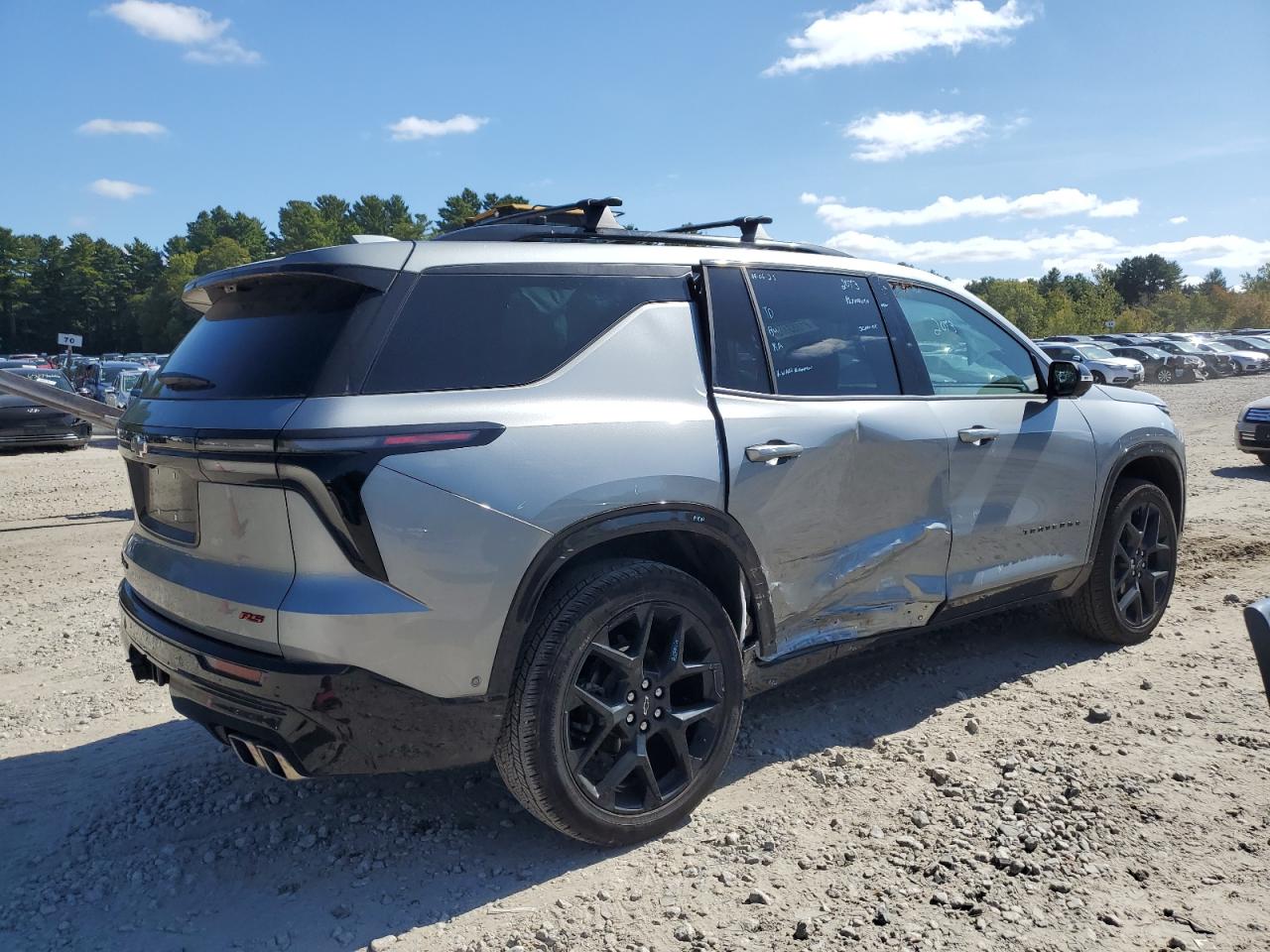 2025 Chevrolet Traverse Rs Серый vin: 1GNEVLRS4SJ162148