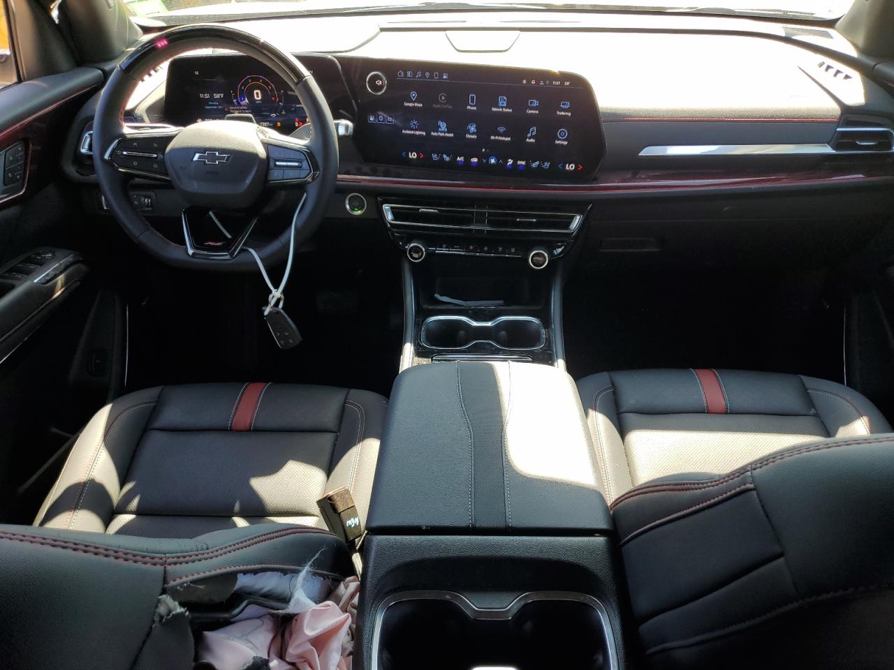 2025 Chevrolet Traverse Rs Серый vin: 1GNEVLRS4SJ162148