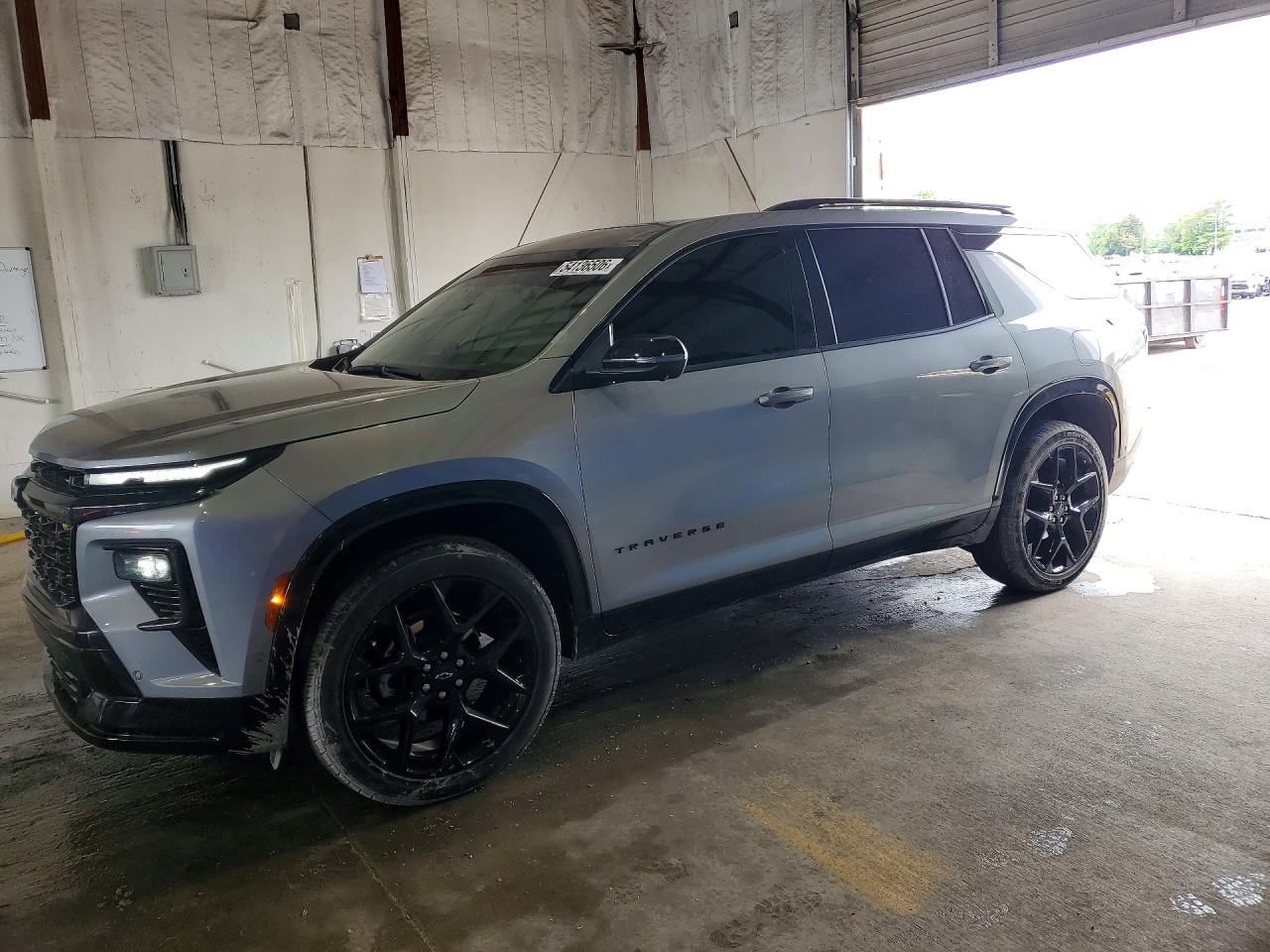 2025 Chevrolet Traverse Rs Gray vin: 1GNEVLRS6SJ245886