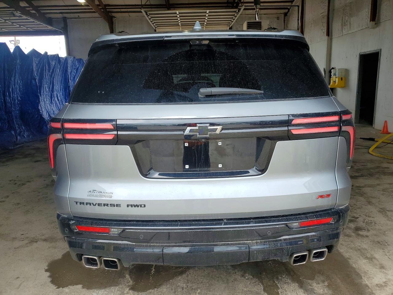 2025 Chevrolet Traverse Rs Gray vin: 1GNEVLRS6SJ245886
