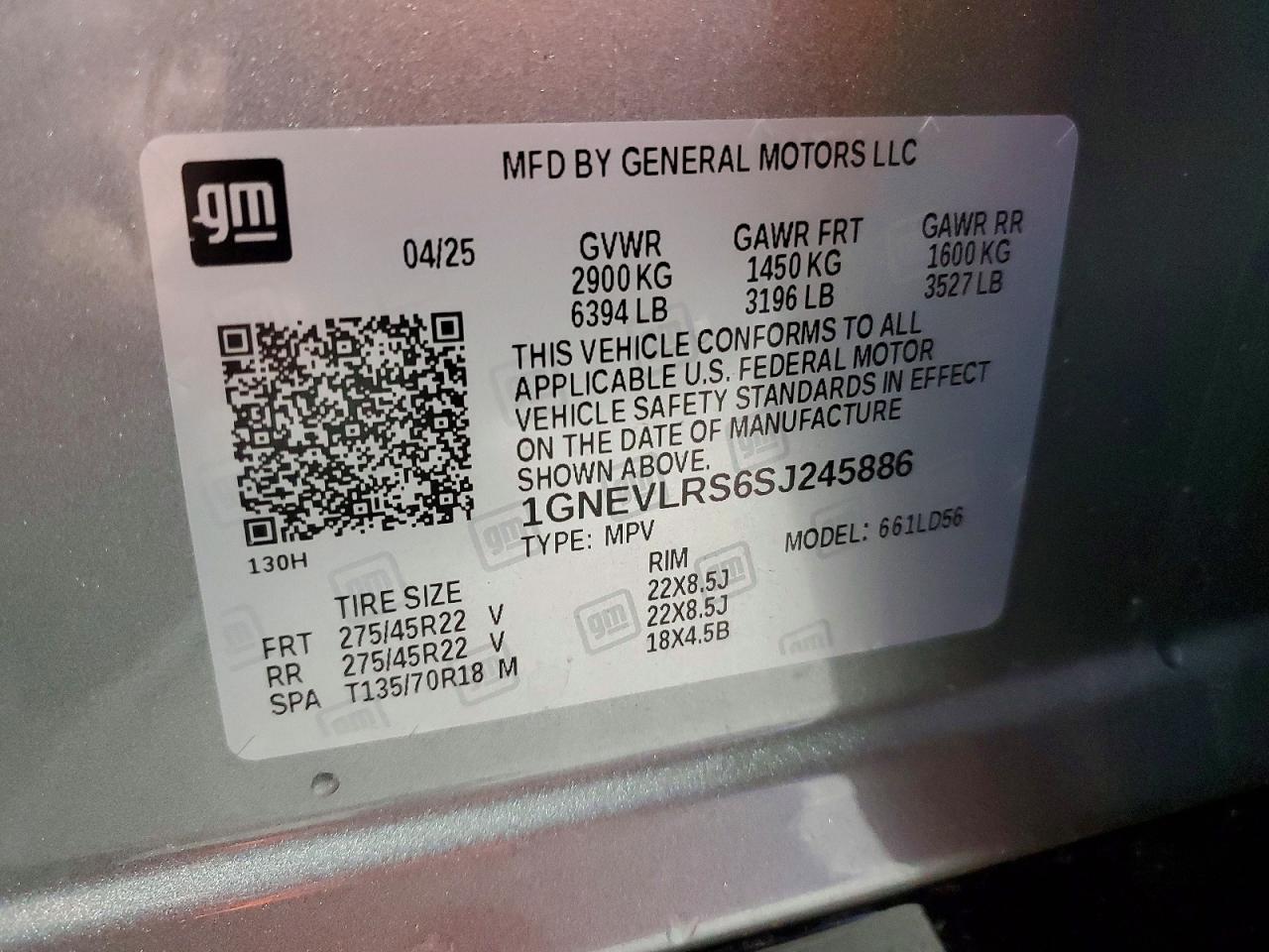 2025 Chevrolet Traverse Rs Gray vin: 1GNEVLRS6SJ245886