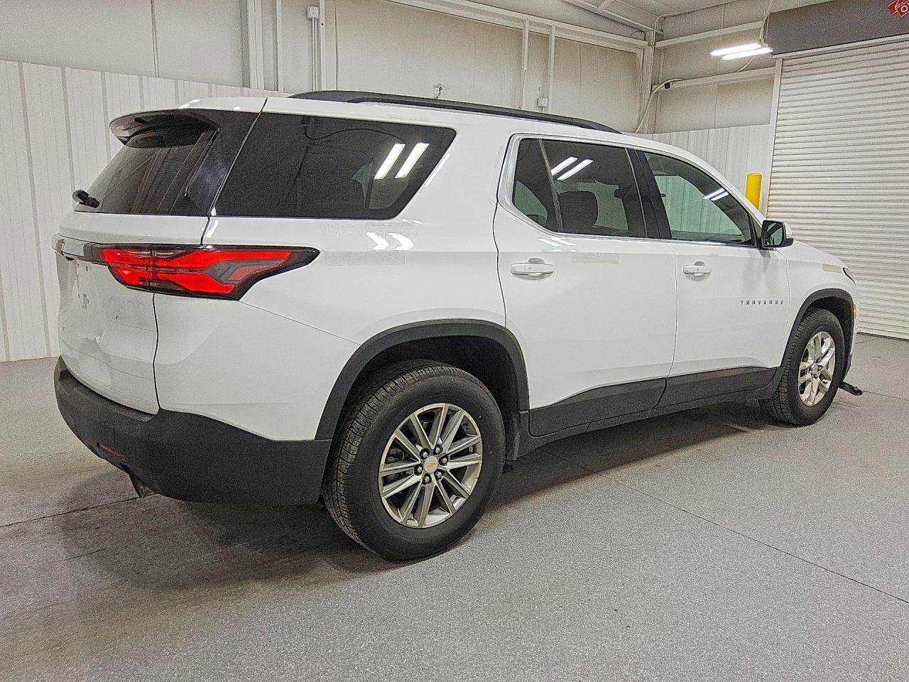 2023 Chevrolet Traverse Lt White vin: 1GNEVMKW2PJ222602