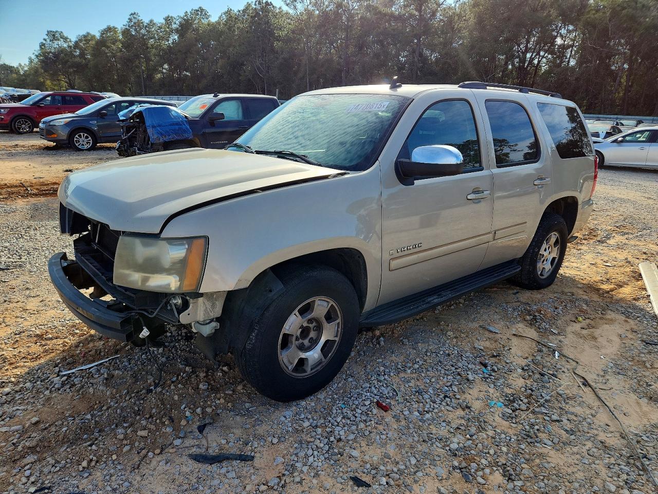 2007 Chevrolet Tahoe C1500 Gold vin: 1GNFC13007J405905