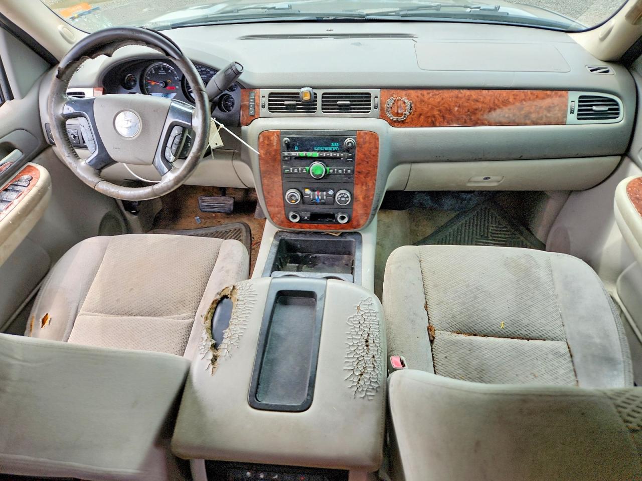 2007 Chevrolet Tahoe C1500 Gray vin: 1GNFC13007R349370