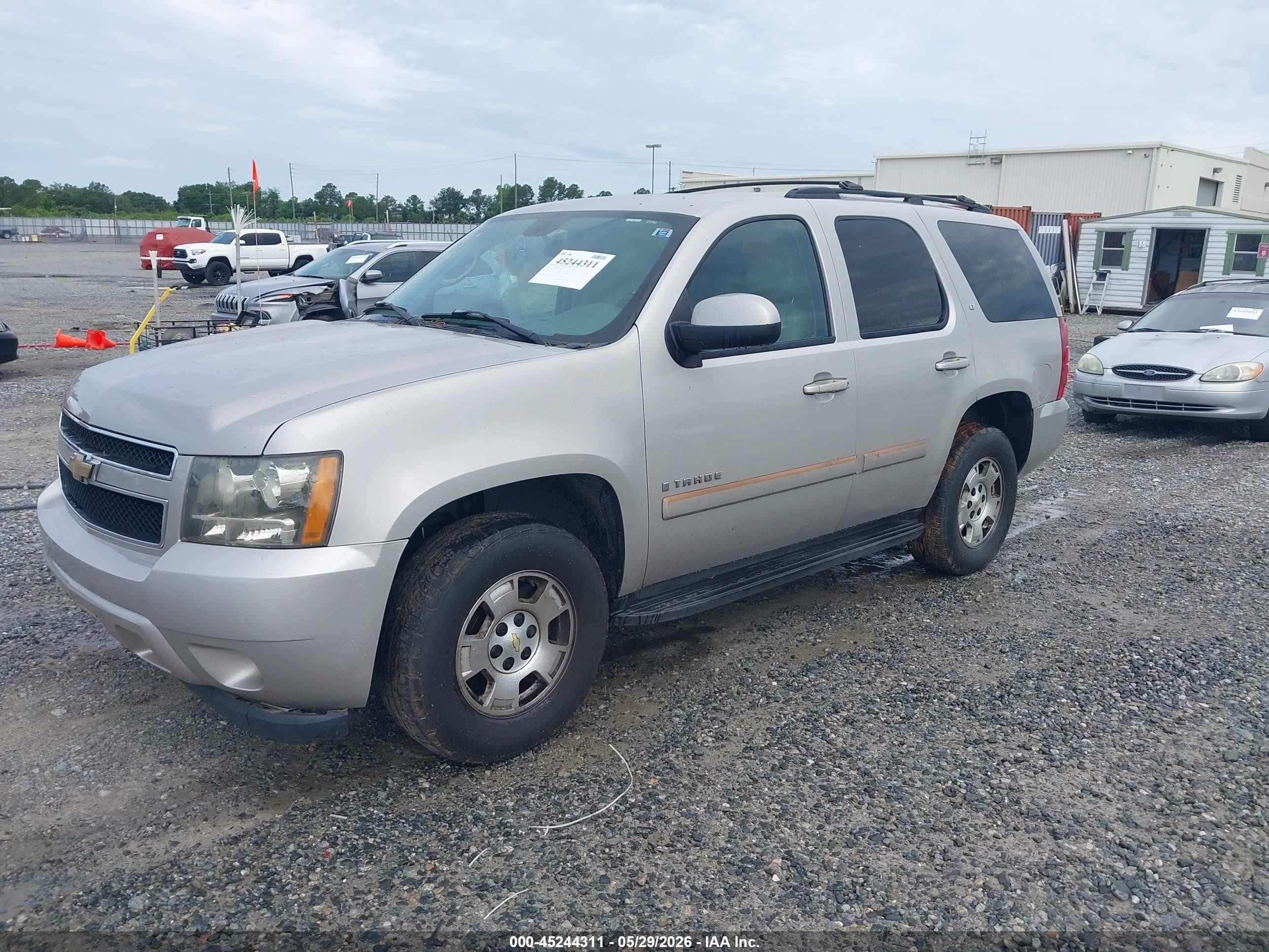2008 Chevrolet Tahoe Lt Champagne vin: 1GNFC13008R123721