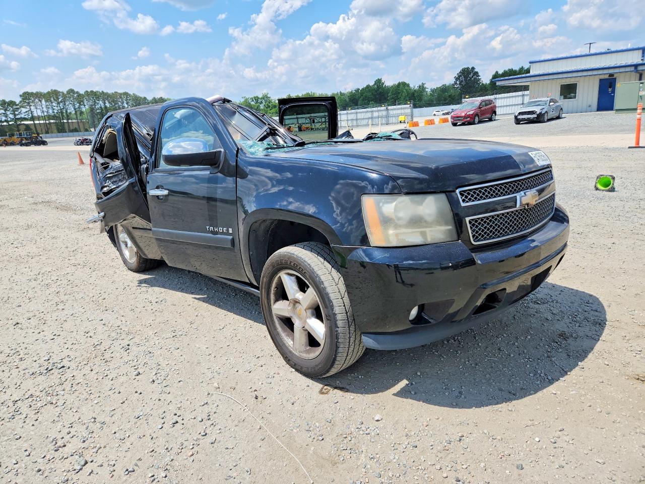 2008 Chevrolet Tahoe C1500 Black vin: 1GNFC13008R228629
