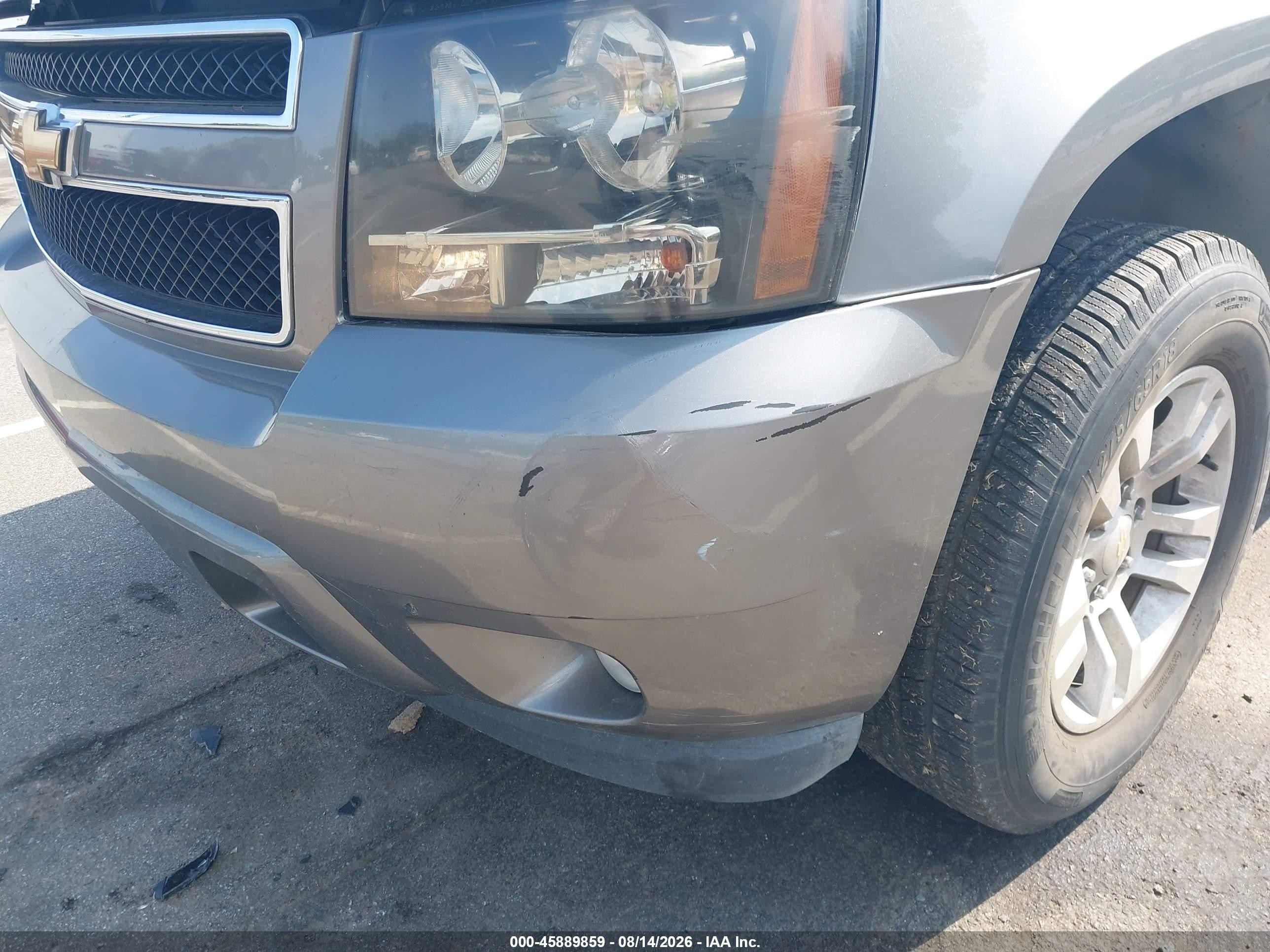 2007 Chevrolet Tahoe Lt Gray vin: 1GNFC13017J178904