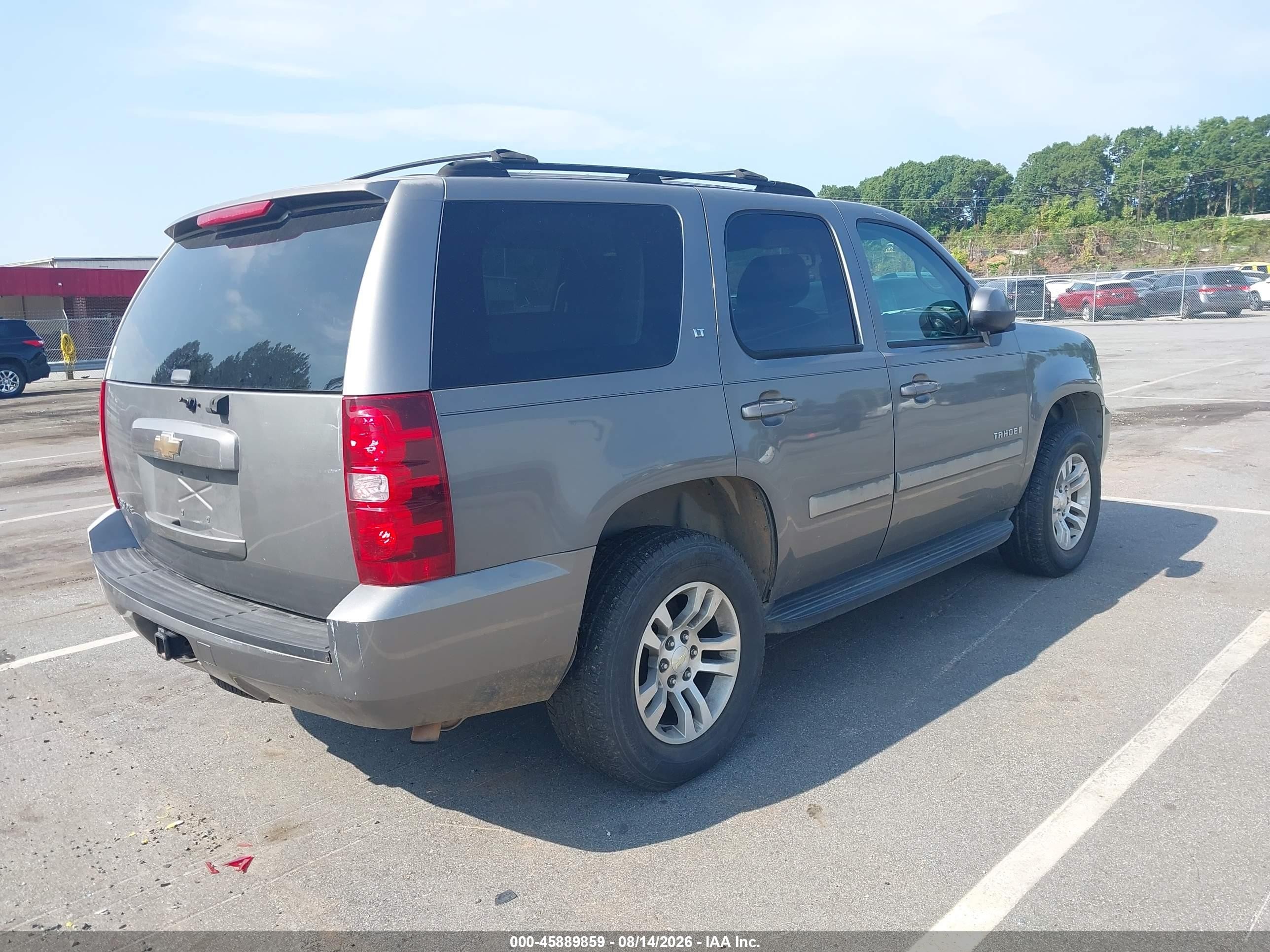 2007 Chevrolet Tahoe Lt Gray vin: 1GNFC13017J178904