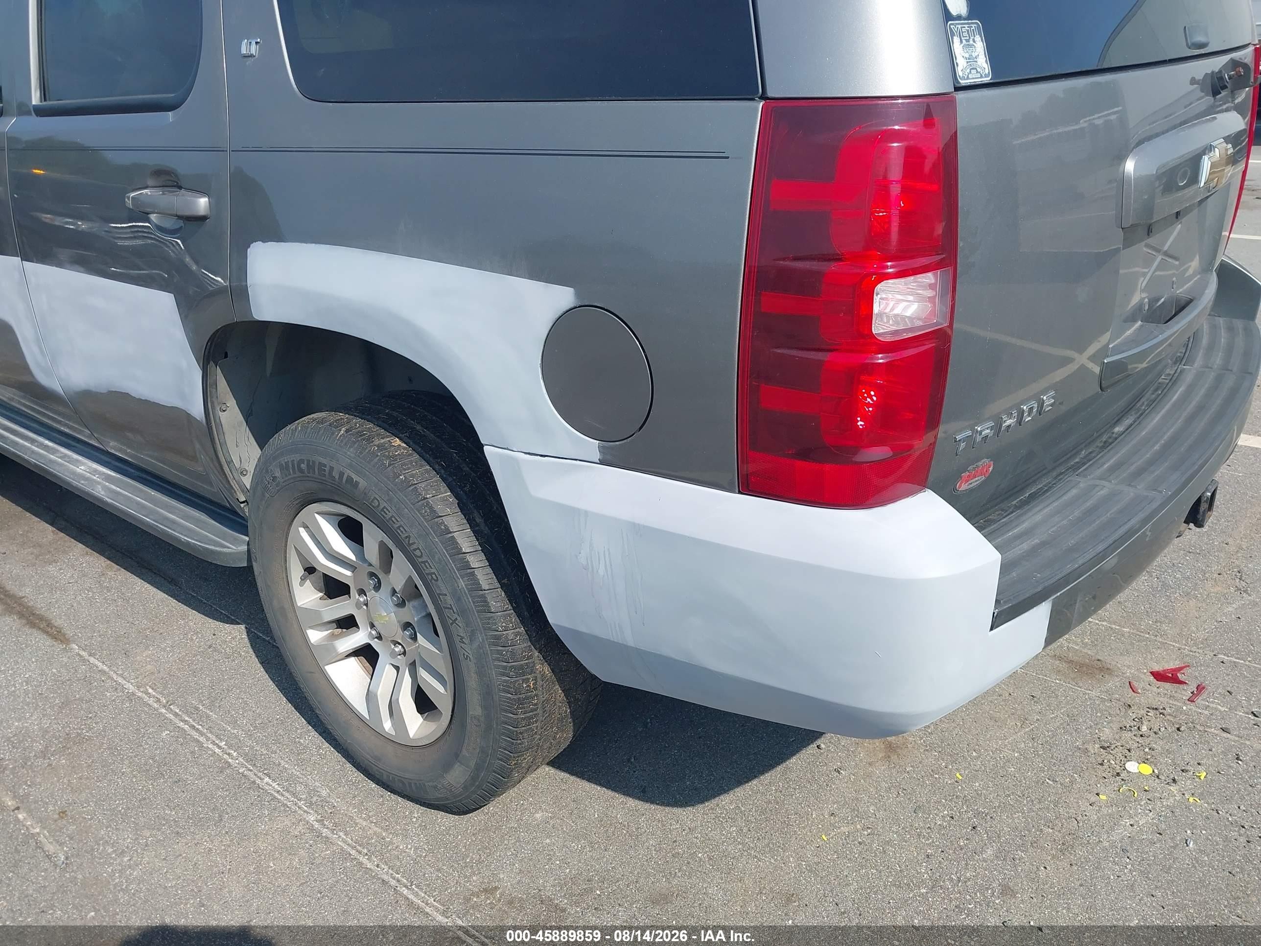 2007 Chevrolet Tahoe Lt Gray vin: 1GNFC13017J178904
