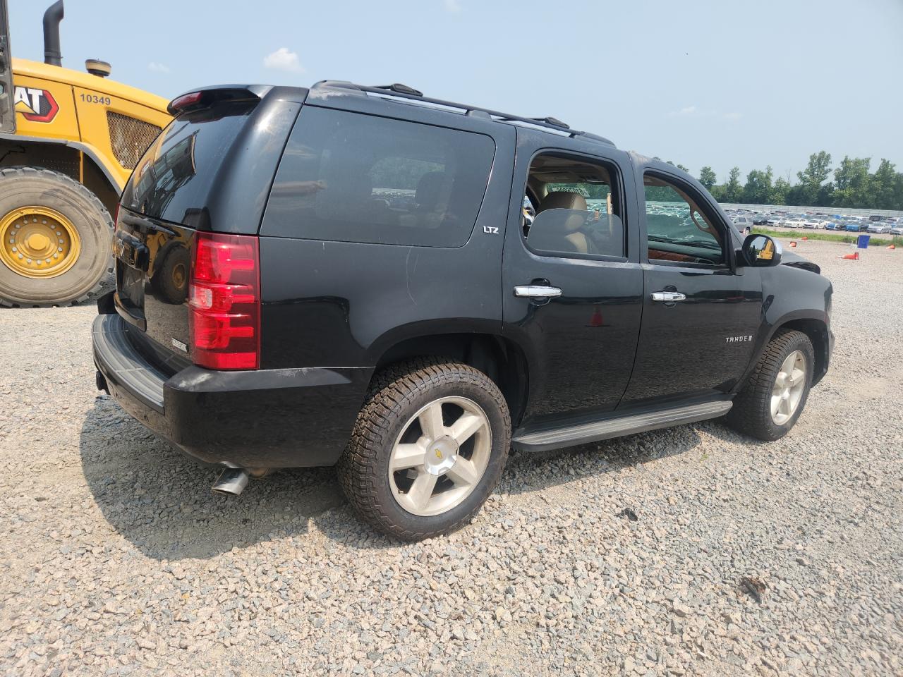 2007 Chevrolet Tahoe C1500 Black vin: 1GNFC13017J375782
