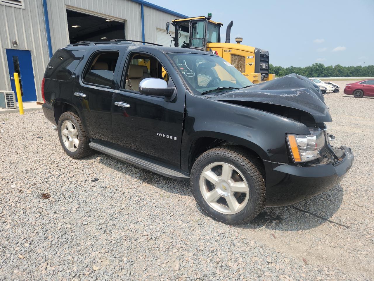 2007 Chevrolet Tahoe C1500 Black vin: 1GNFC13017J375782