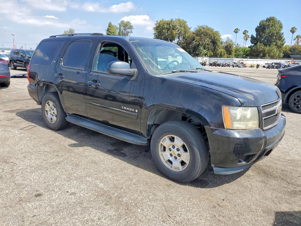 2007 Chevrolet Tahoe C1500 Black vin: 1GNFC13017R107073
