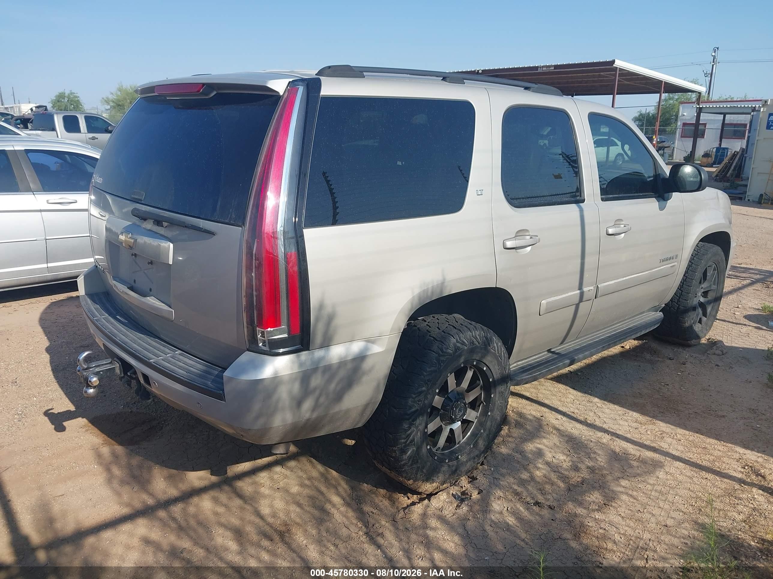 2007 Chevrolet Tahoe Lt Silver vin: 1GNFC13017R151784