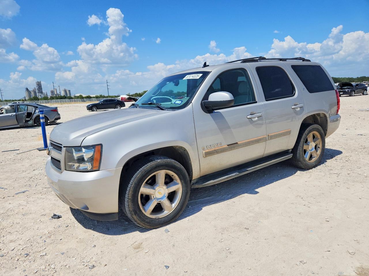 2007 Chevrolet Tahoe C1500 Silver vin: 1GNFC13017R261010