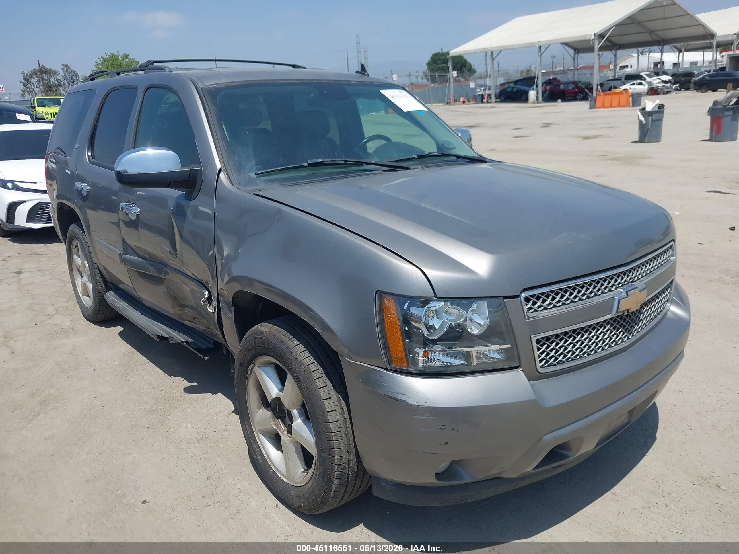 2008 Chevrolet Tahoe Ltz Gray vin: 1GNFC13018R116017
