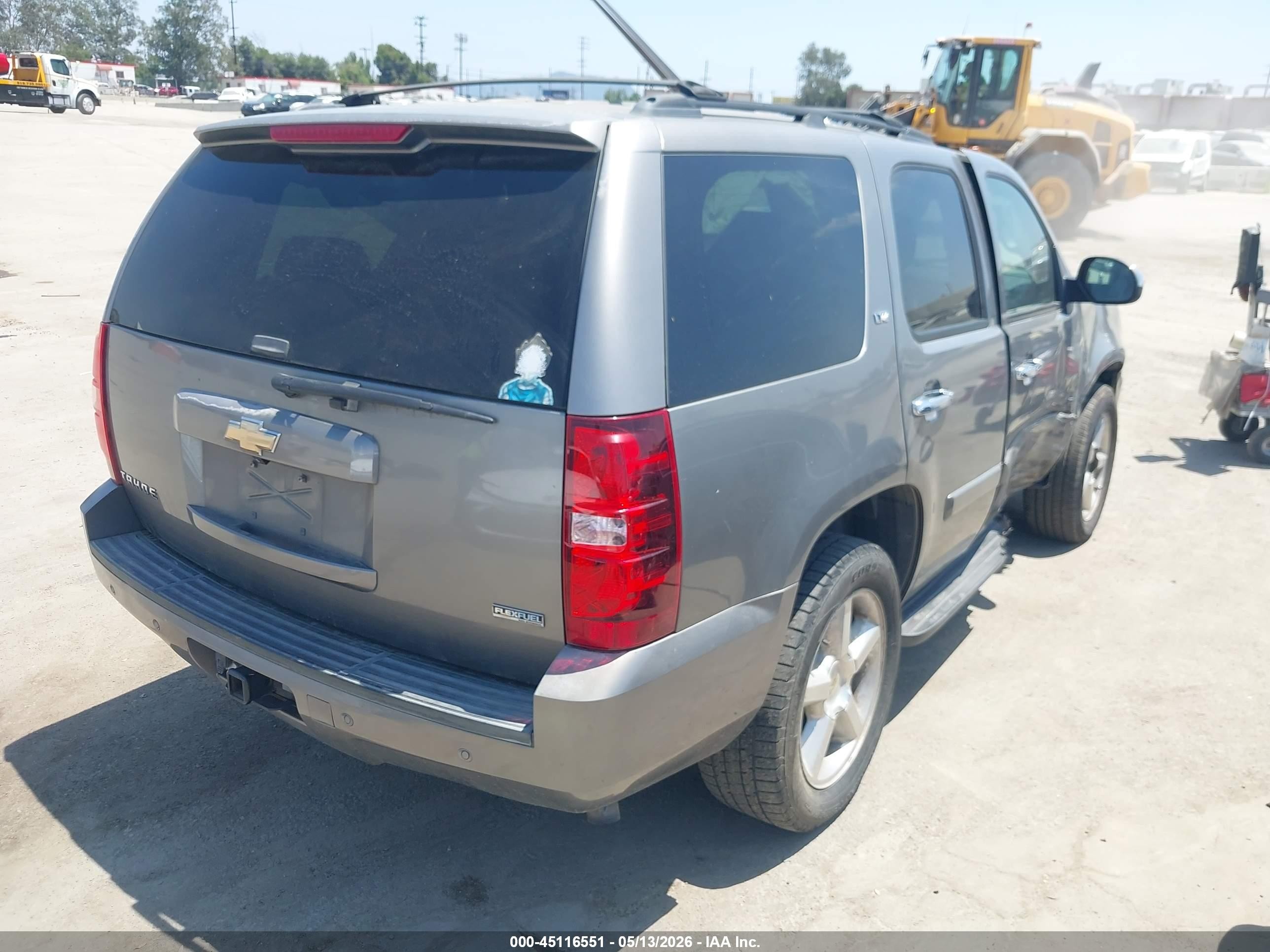 2008 Chevrolet Tahoe Ltz Gray vin: 1GNFC13018R116017