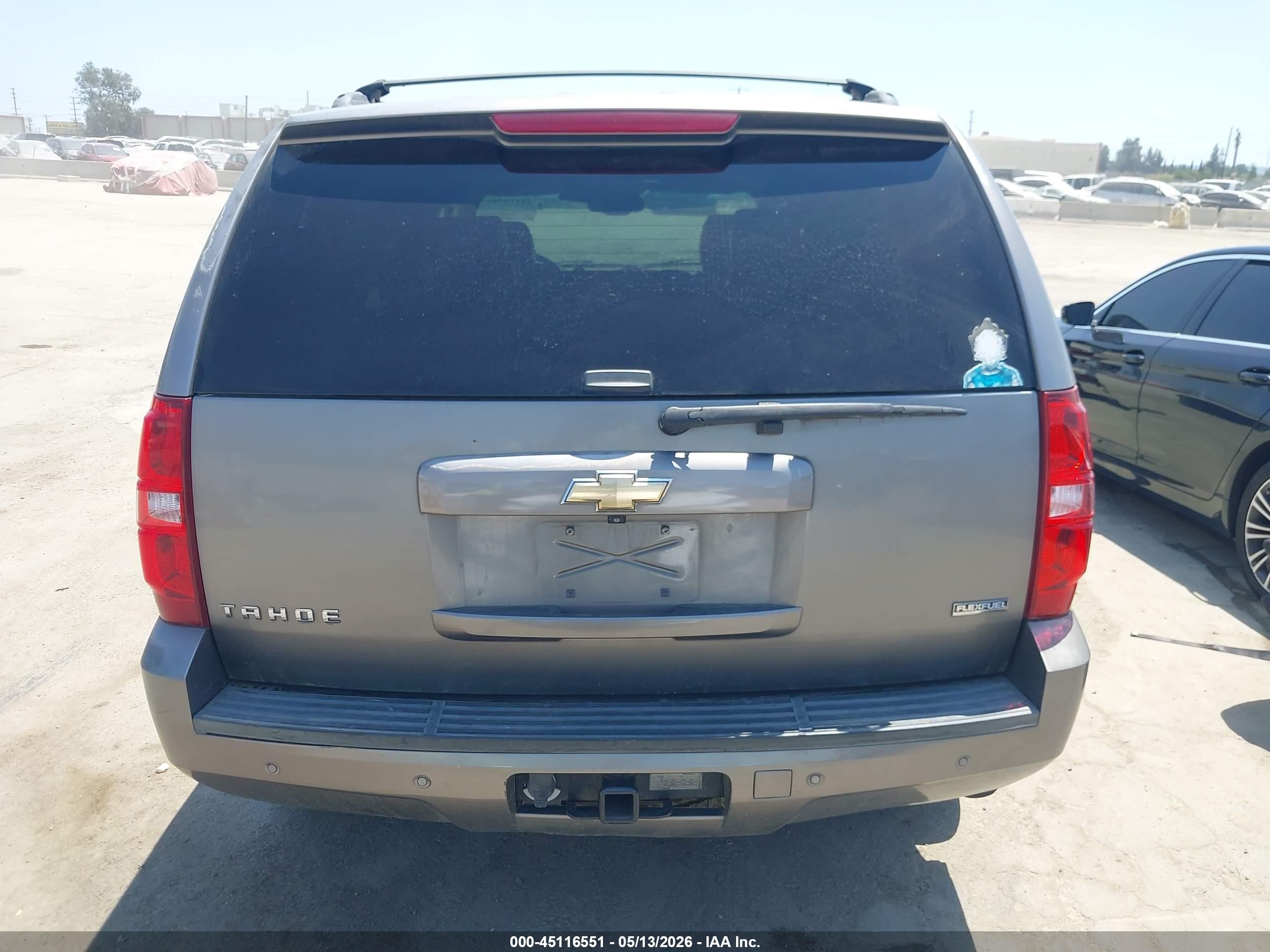 2008 Chevrolet Tahoe Ltz Gray vin: 1GNFC13018R116017