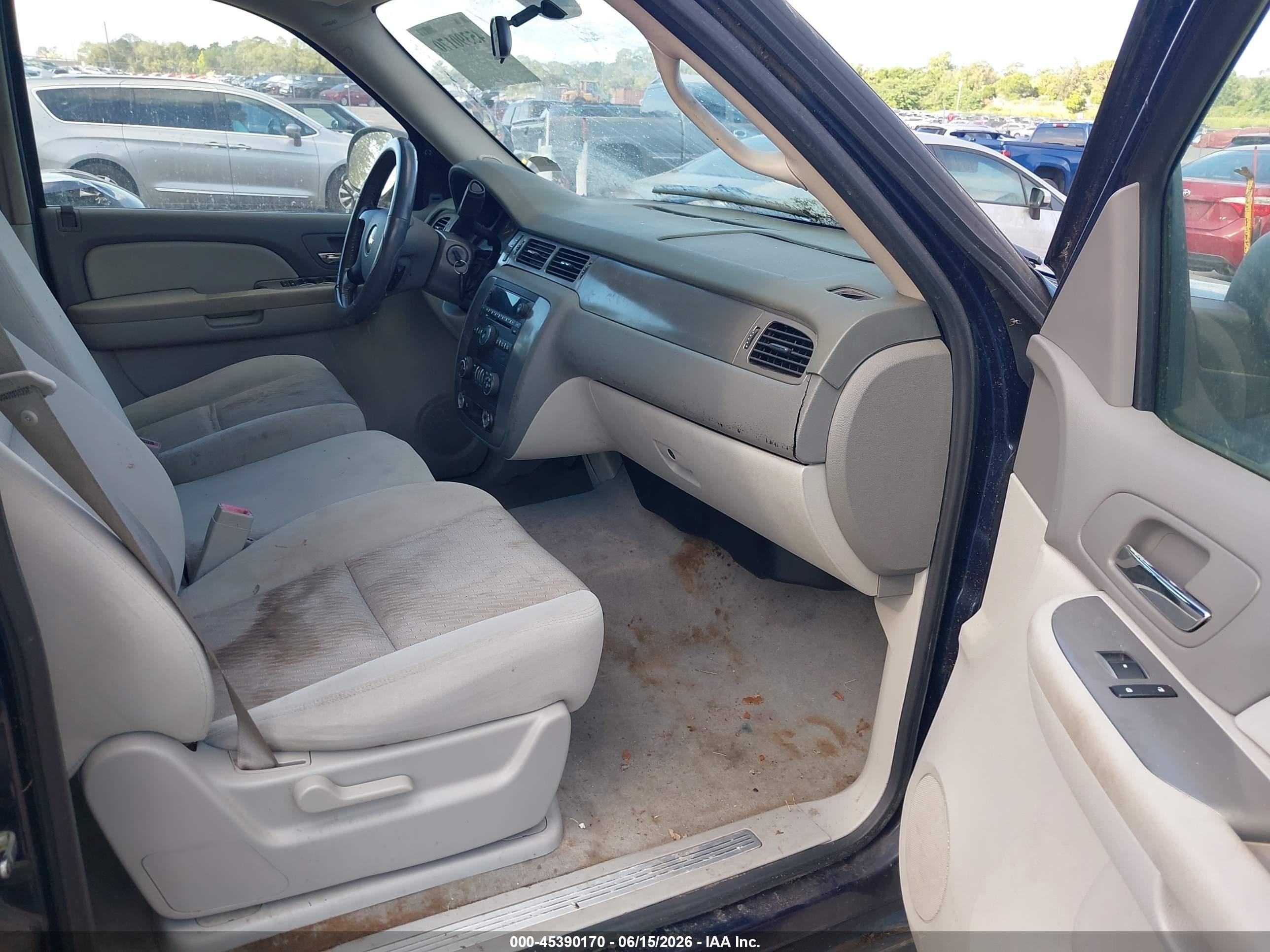 2009 Chevrolet Tahoe Ls Dark Blue vin: 1GNFC13019R102667