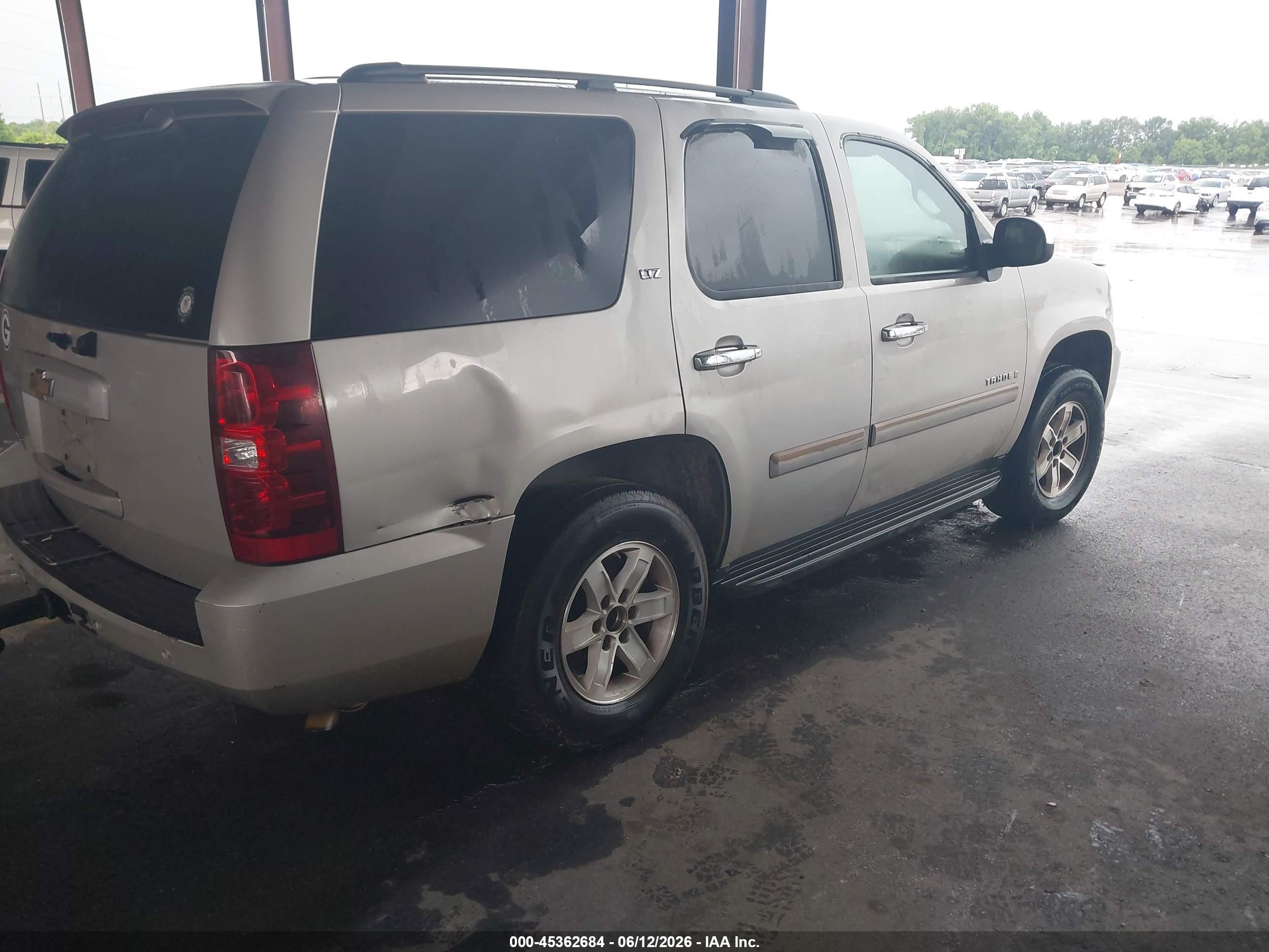 2007 Chevrolet Tahoe Lt Tan vin: 1GNFC13027R142396