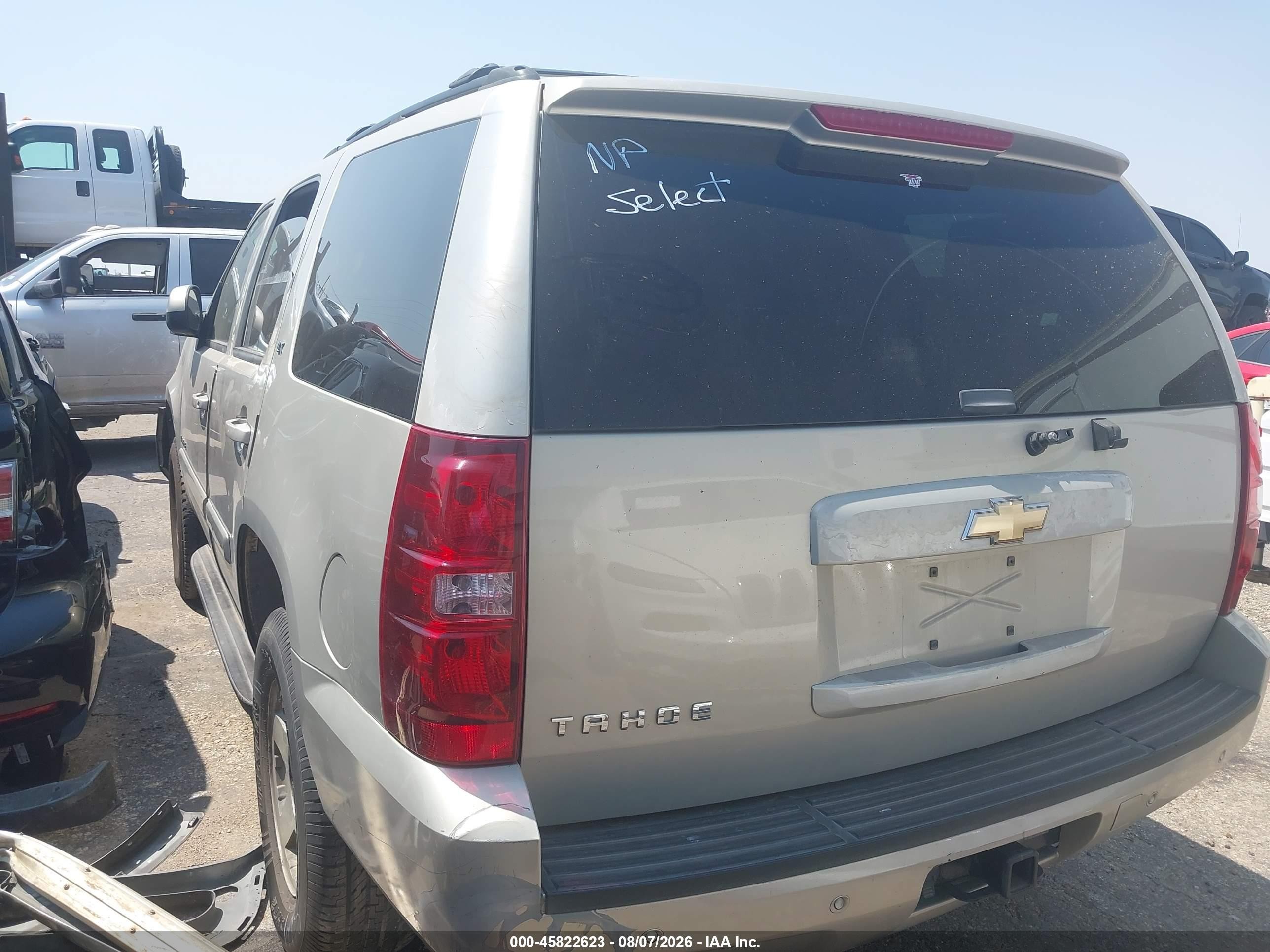2007 Chevrolet Tahoe Lt Золотой vin: 1GNFC13027R196197