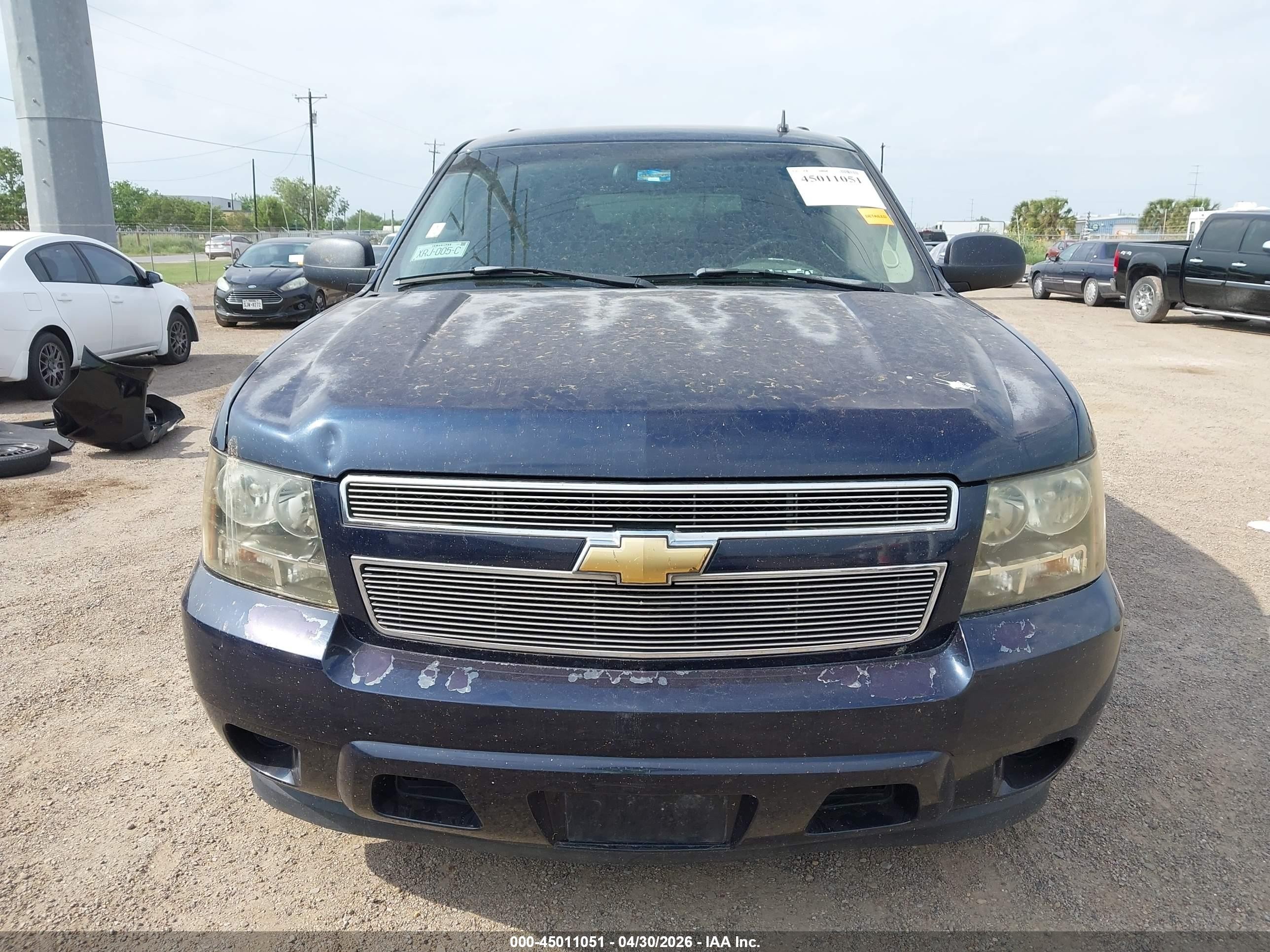 2007 Chevrolet Tahoe Ls Dark Blue vin: 1GNFC13027R287101