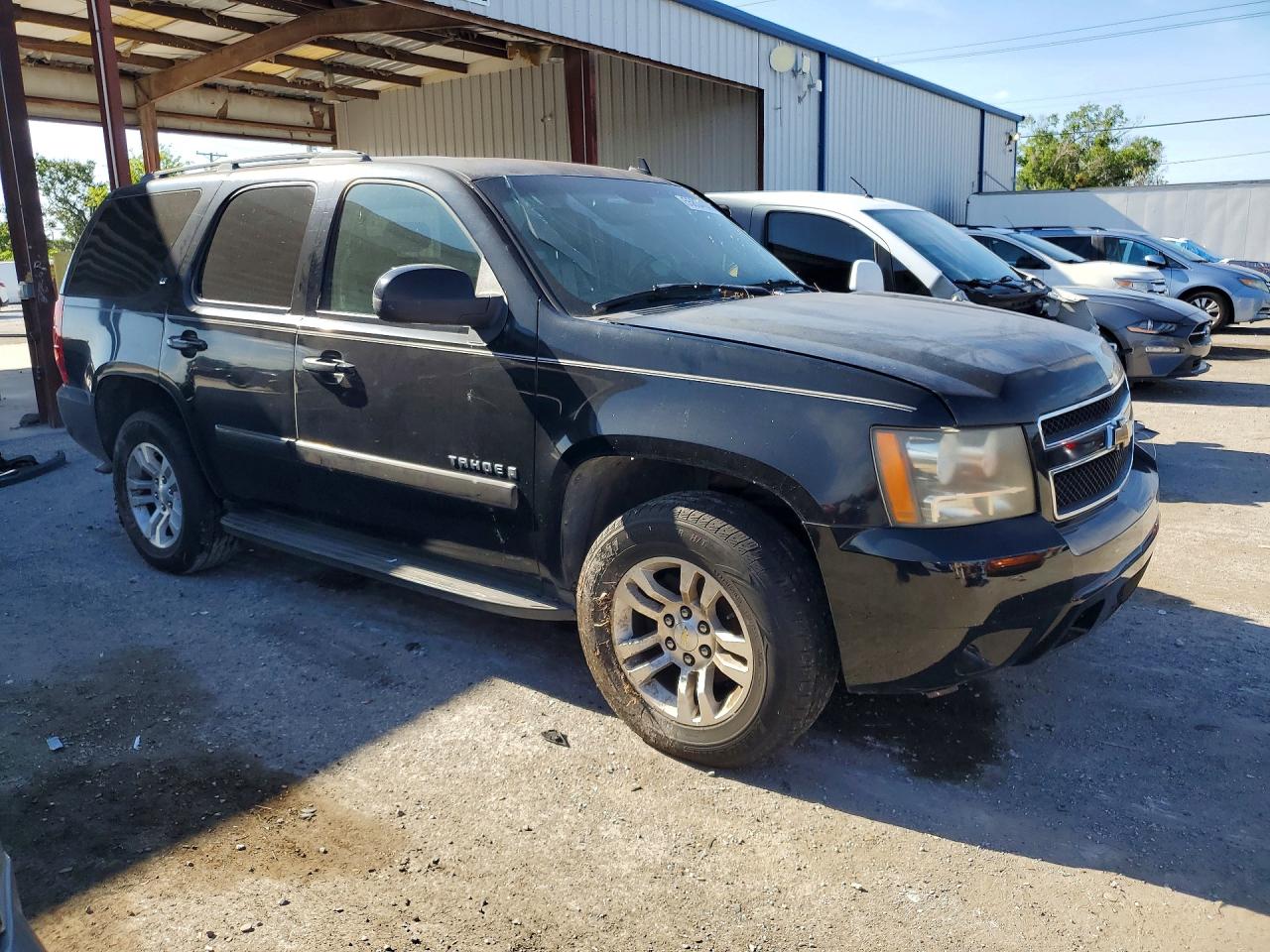 2008 Chevrolet Tahoe C1500 Black vin: 1GNFC13028R110260