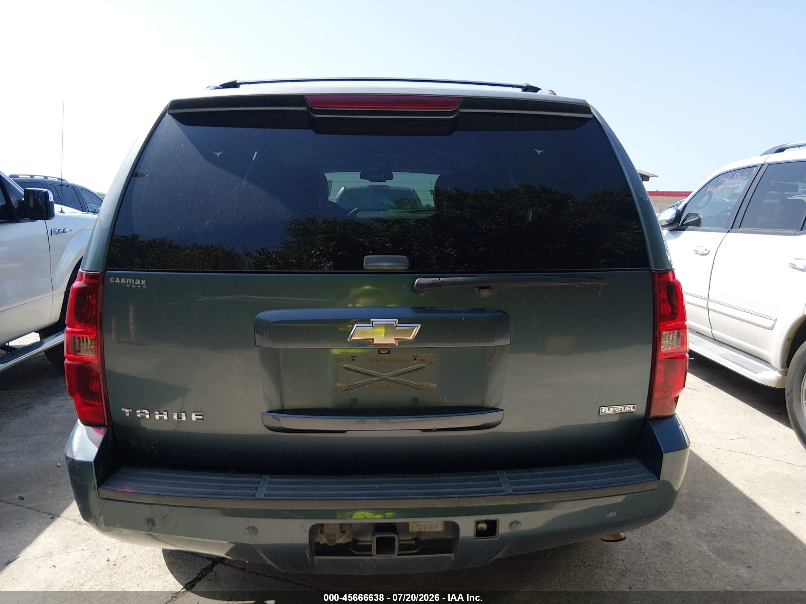 2008 Chevrolet Tahoe Ltz Синий vin: 1GNFC13028R190403