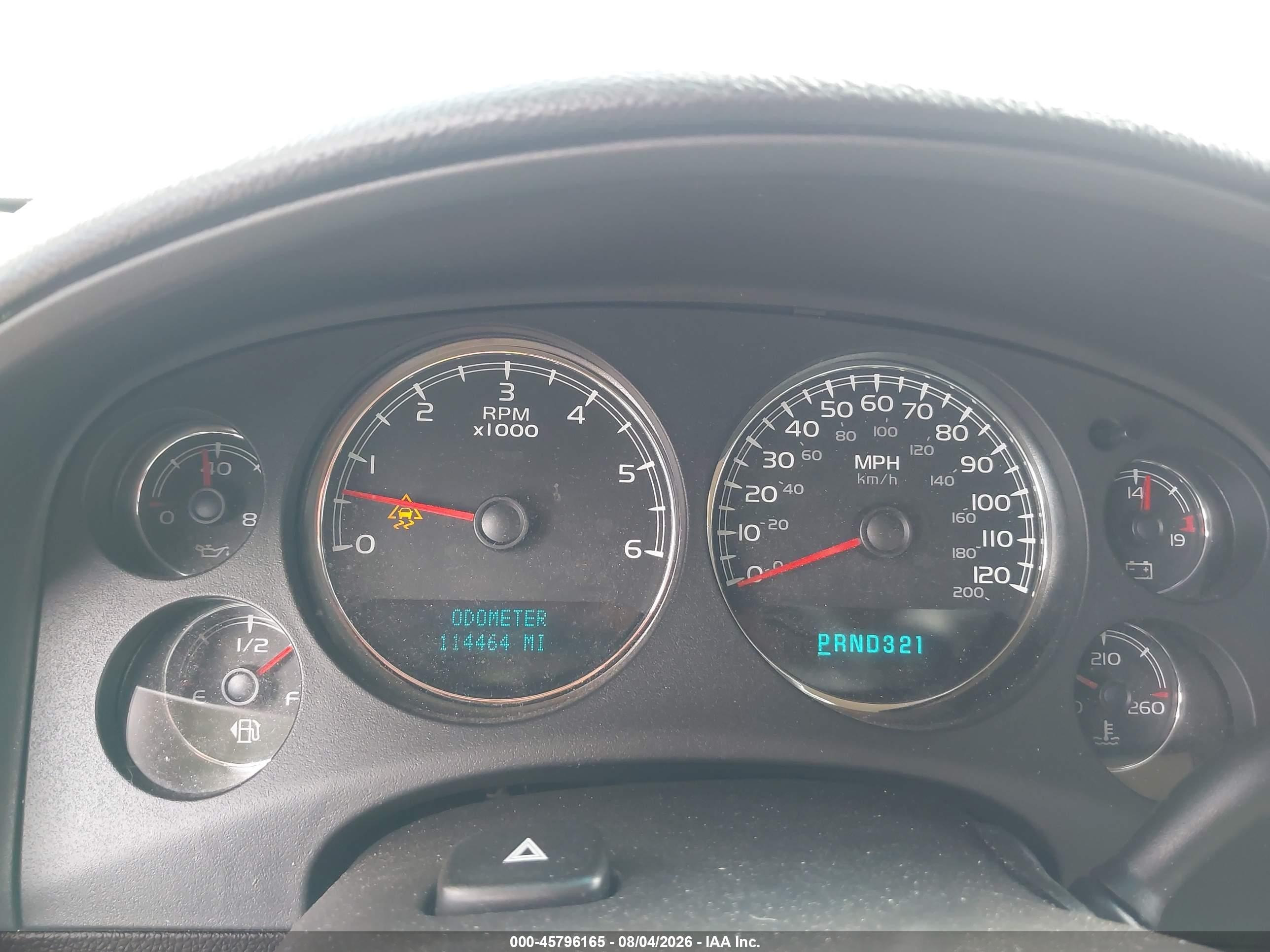 2007 Chevrolet Tahoe Lt White vin: 1GNFC13037J337826