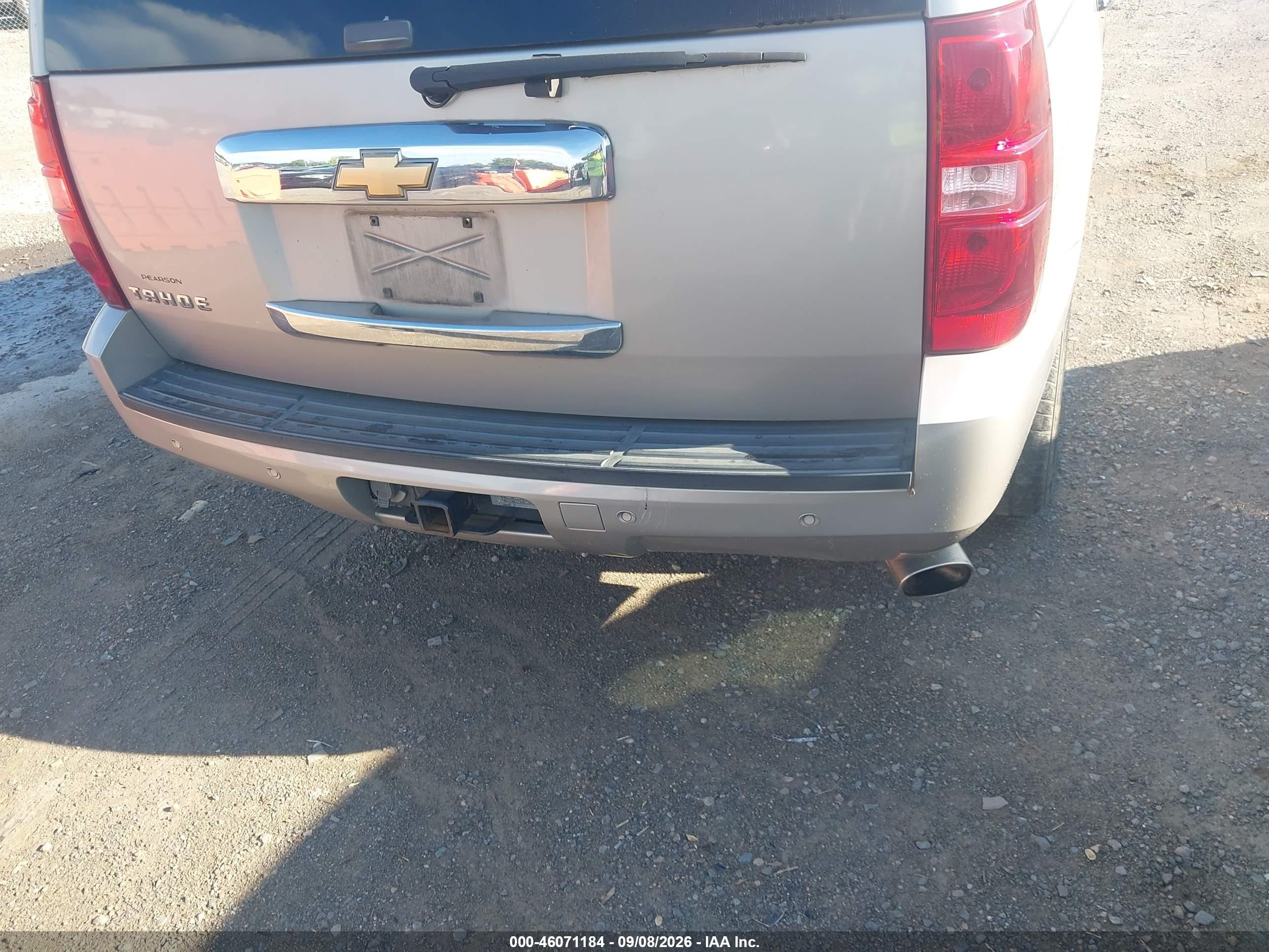 2007 Chevrolet Tahoe Ltz Silver vin: 1GNFC13037R180011
