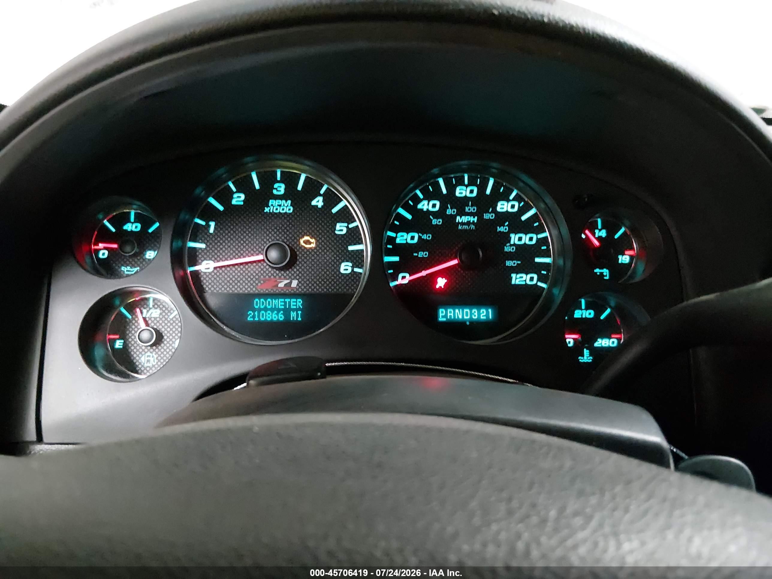 2007 Chevrolet Tahoe Lt Gold vin: 1GNFC13037R371489