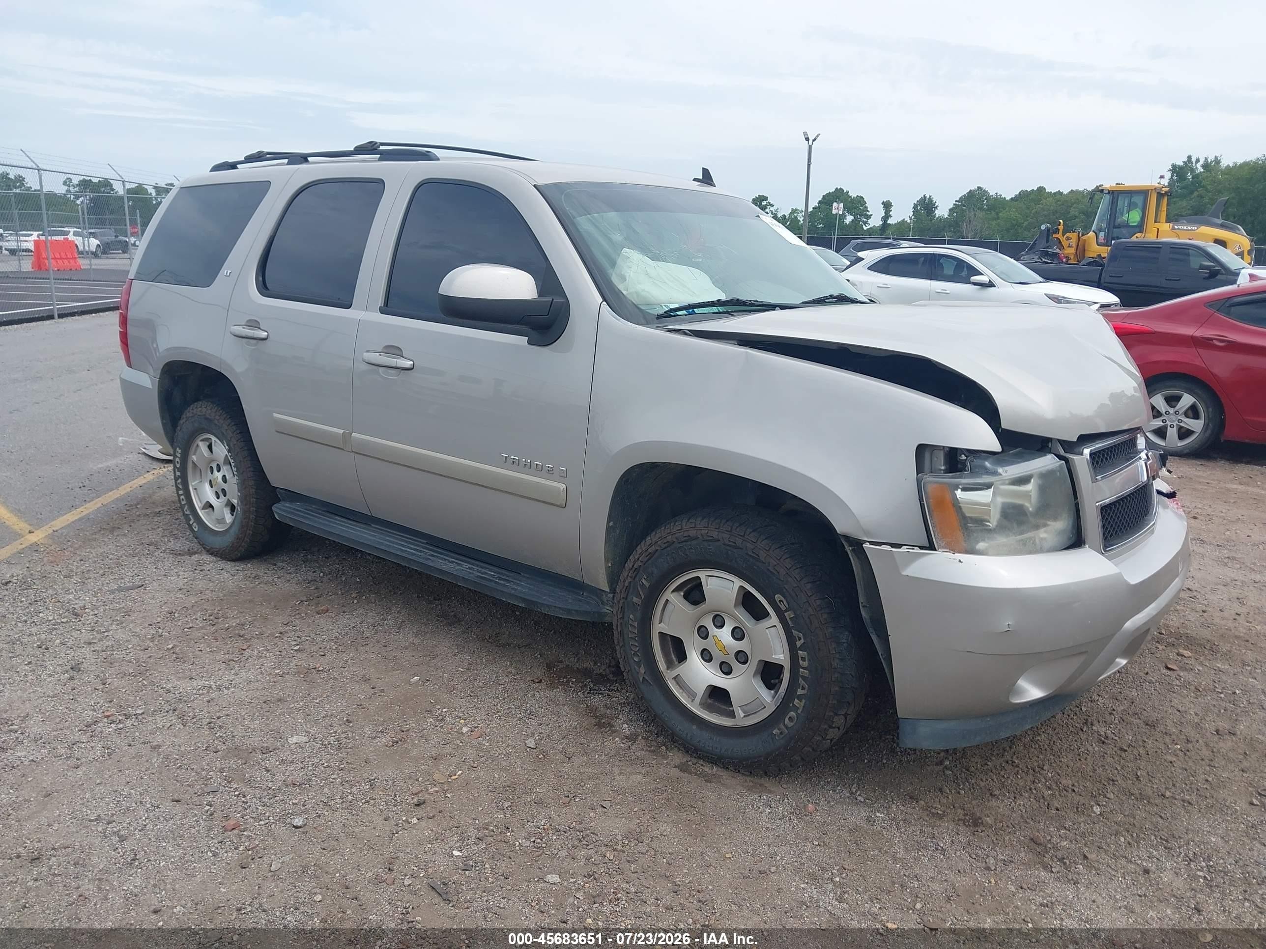 2008 Chevrolet Tahoe Lt Желто-коричневый vin: 1GNFC13038J212438