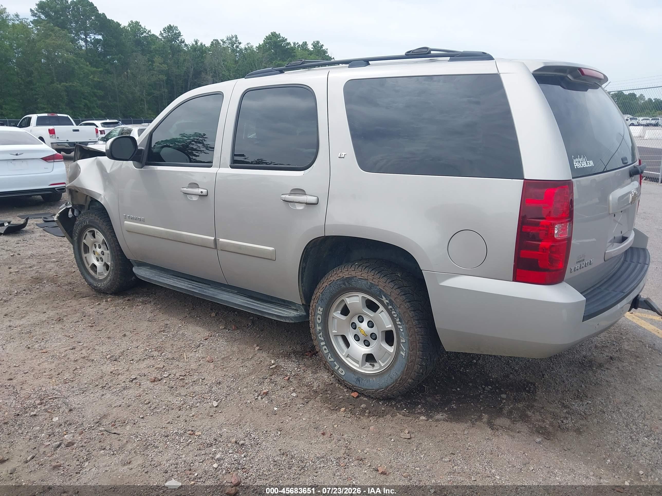 2008 Chevrolet Tahoe Lt Желто-коричневый vin: 1GNFC13038J212438