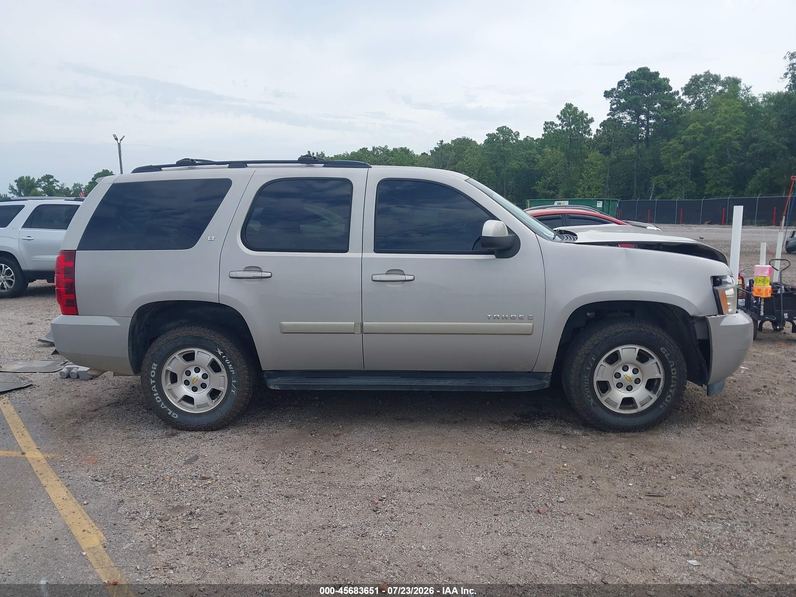 2008 Chevrolet Tahoe Lt Желто-коричневый vin: 1GNFC13038J212438