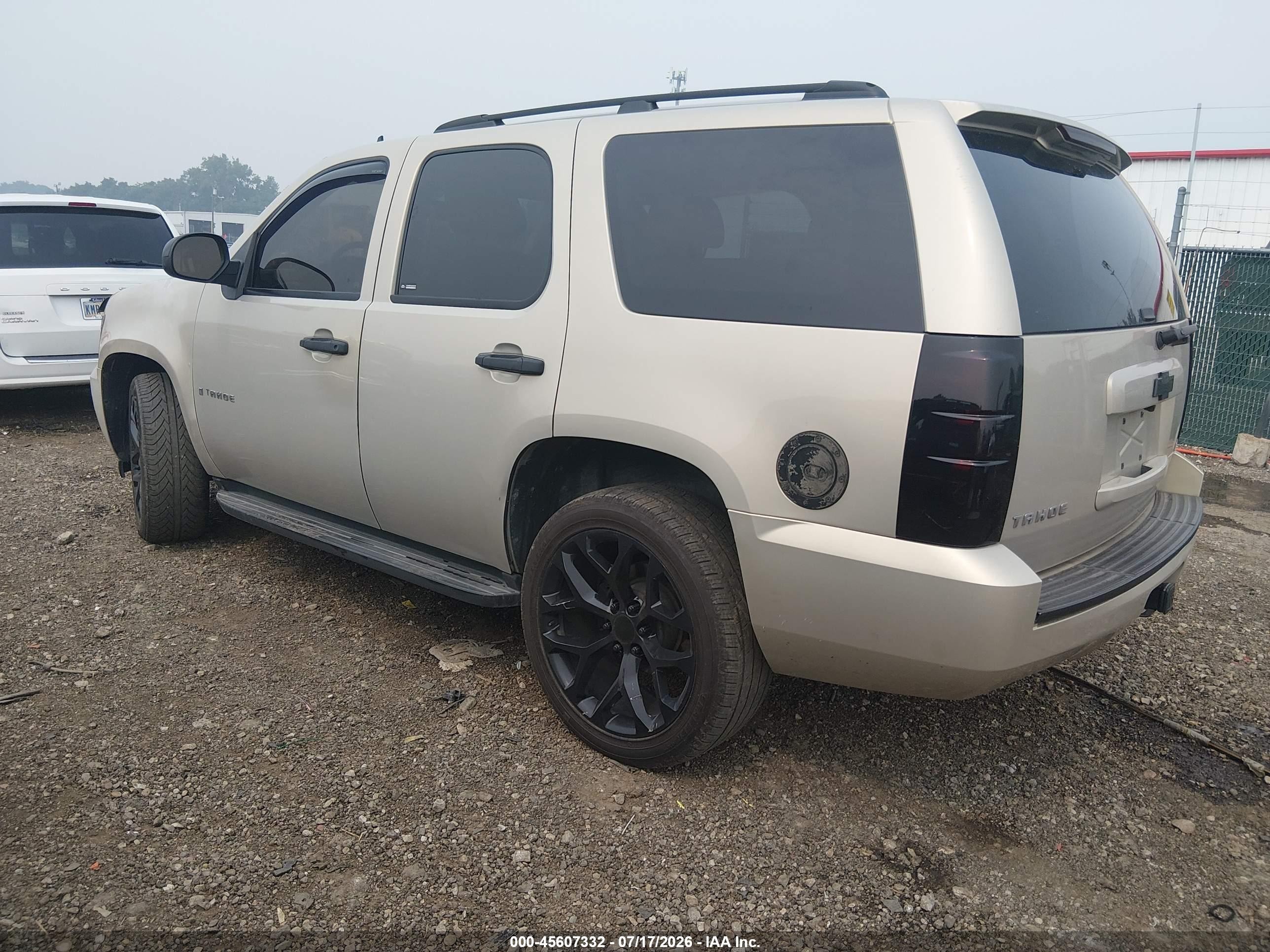 2009 Chevrolet Tahoe Ls Beige vin: 1GNFC13039R285831