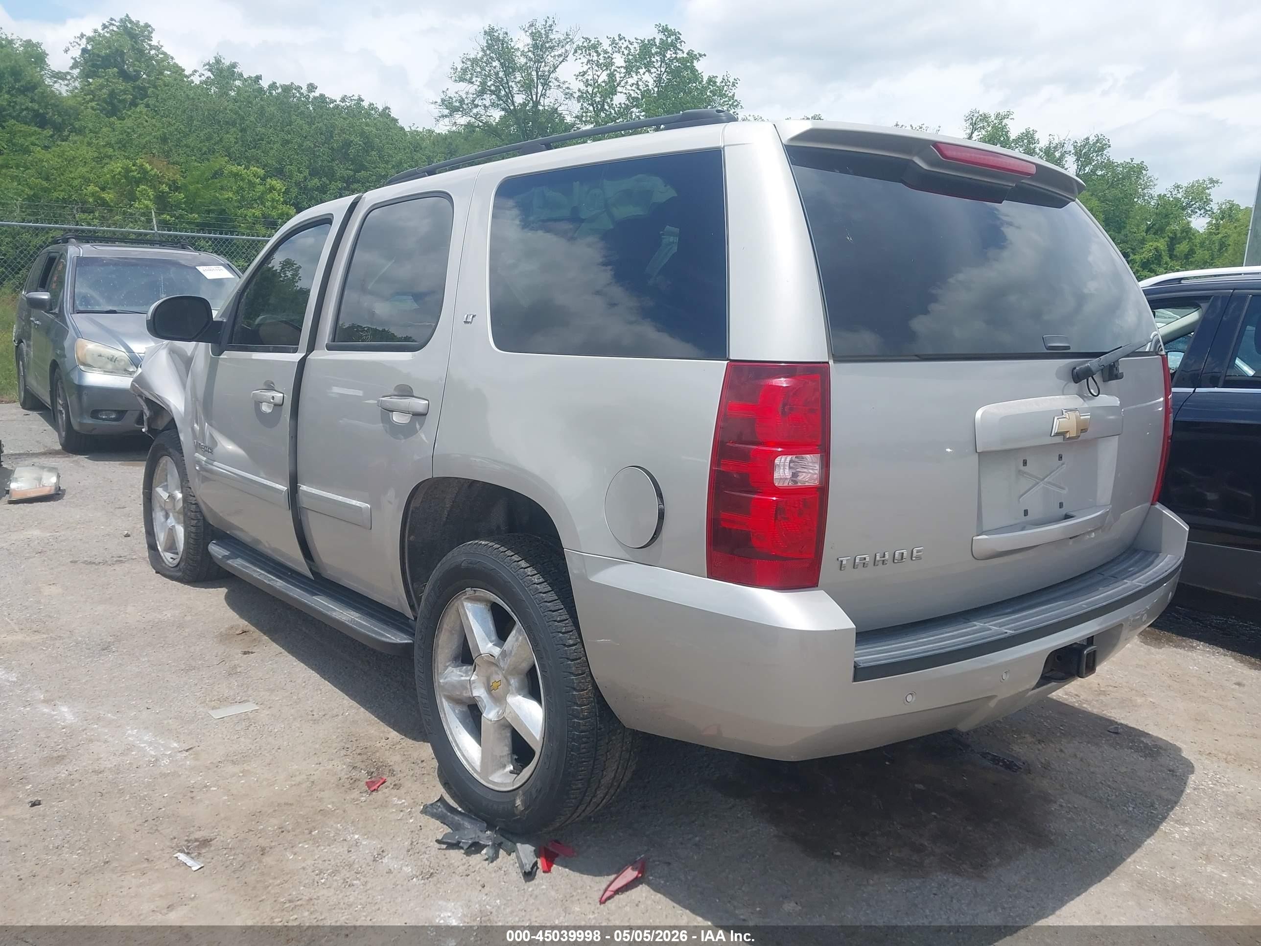 2007 Chevrolet Tahoe Lt Tan vin: 1GNFC13057R153392