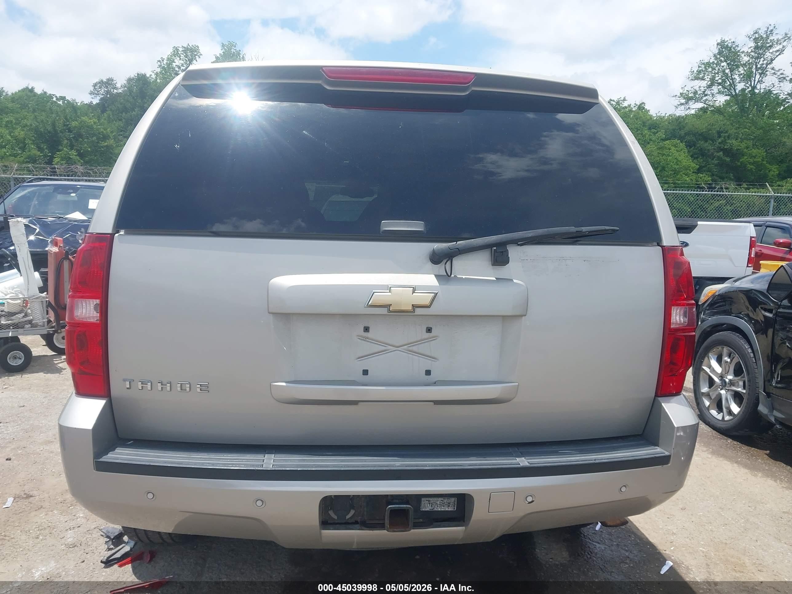 2007 Chevrolet Tahoe Lt Tan vin: 1GNFC13057R153392
