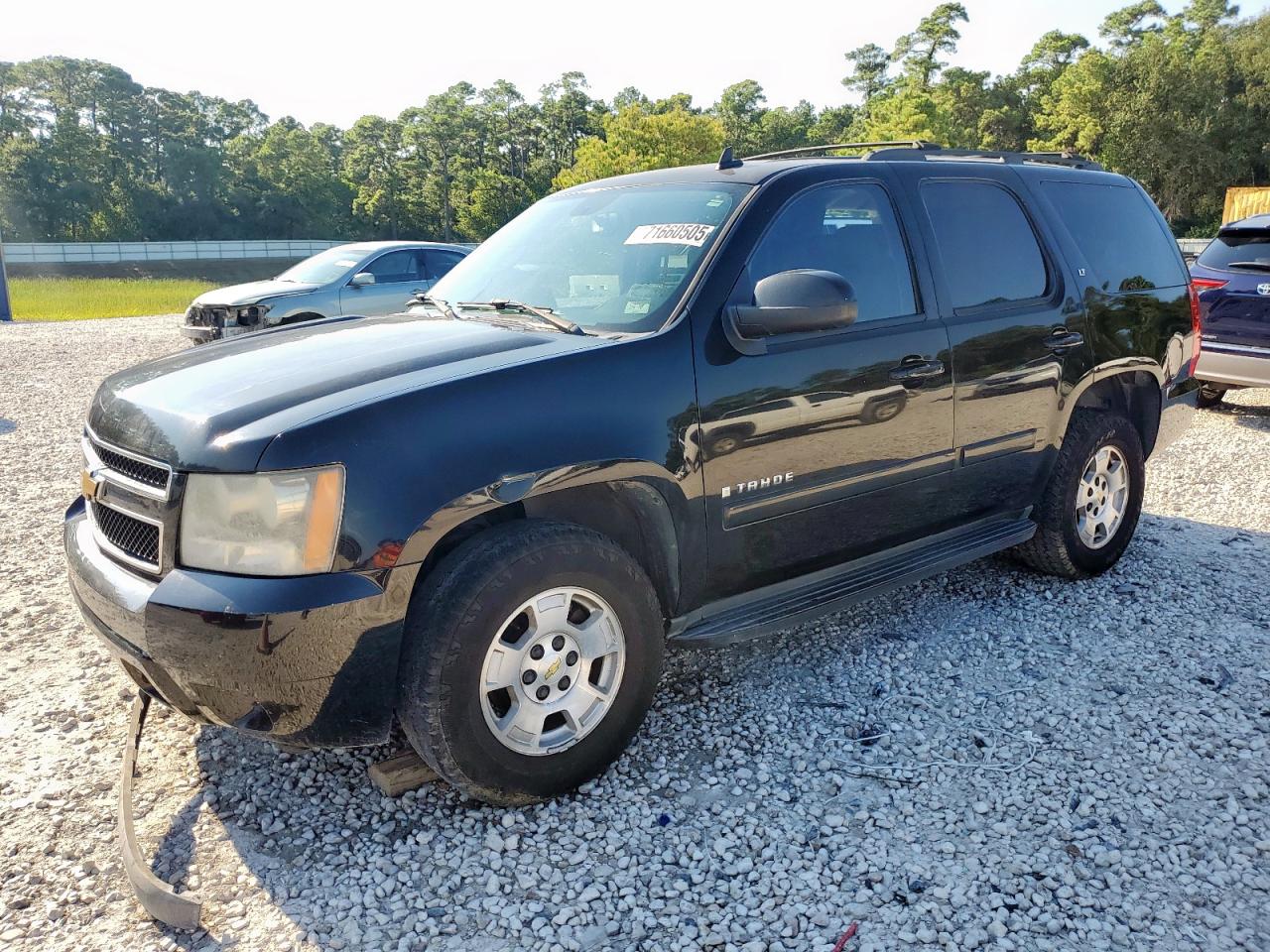 2007 Chevrolet Tahoe C1500 Black vin: 1GNFC13057R411295