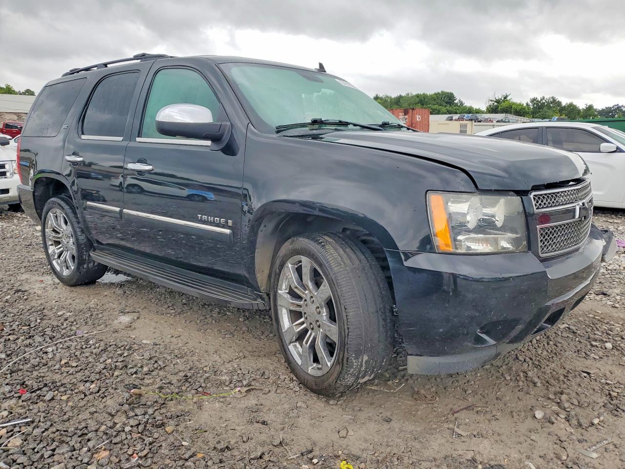 2007 Chevrolet Tahoe C1500 Black vin: 1GNFC13067R428168