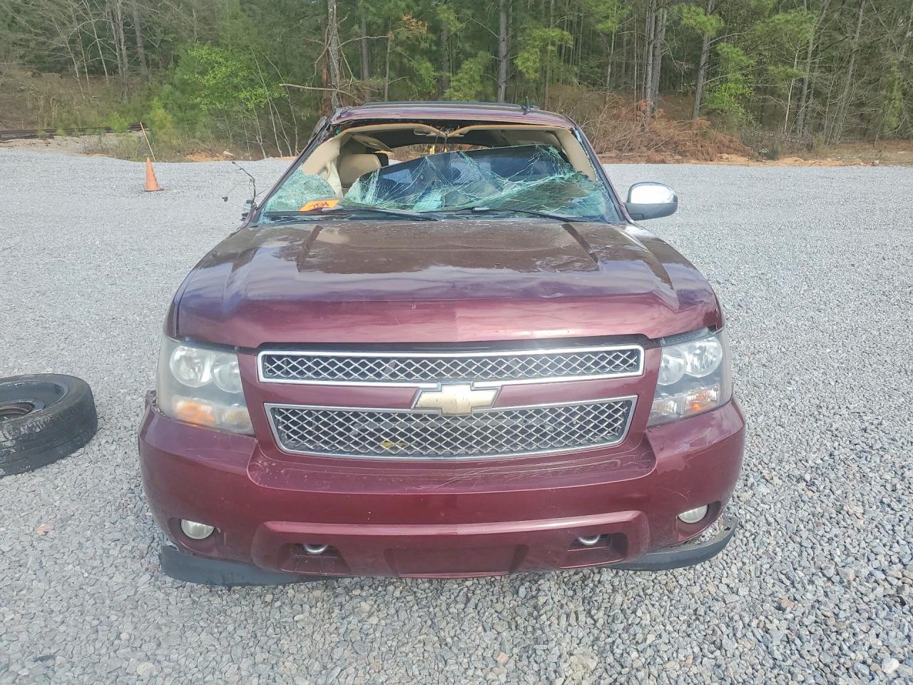 2008 Chevrolet Tahoe C1500 Burgundy vin: 1GNFC13068J166135