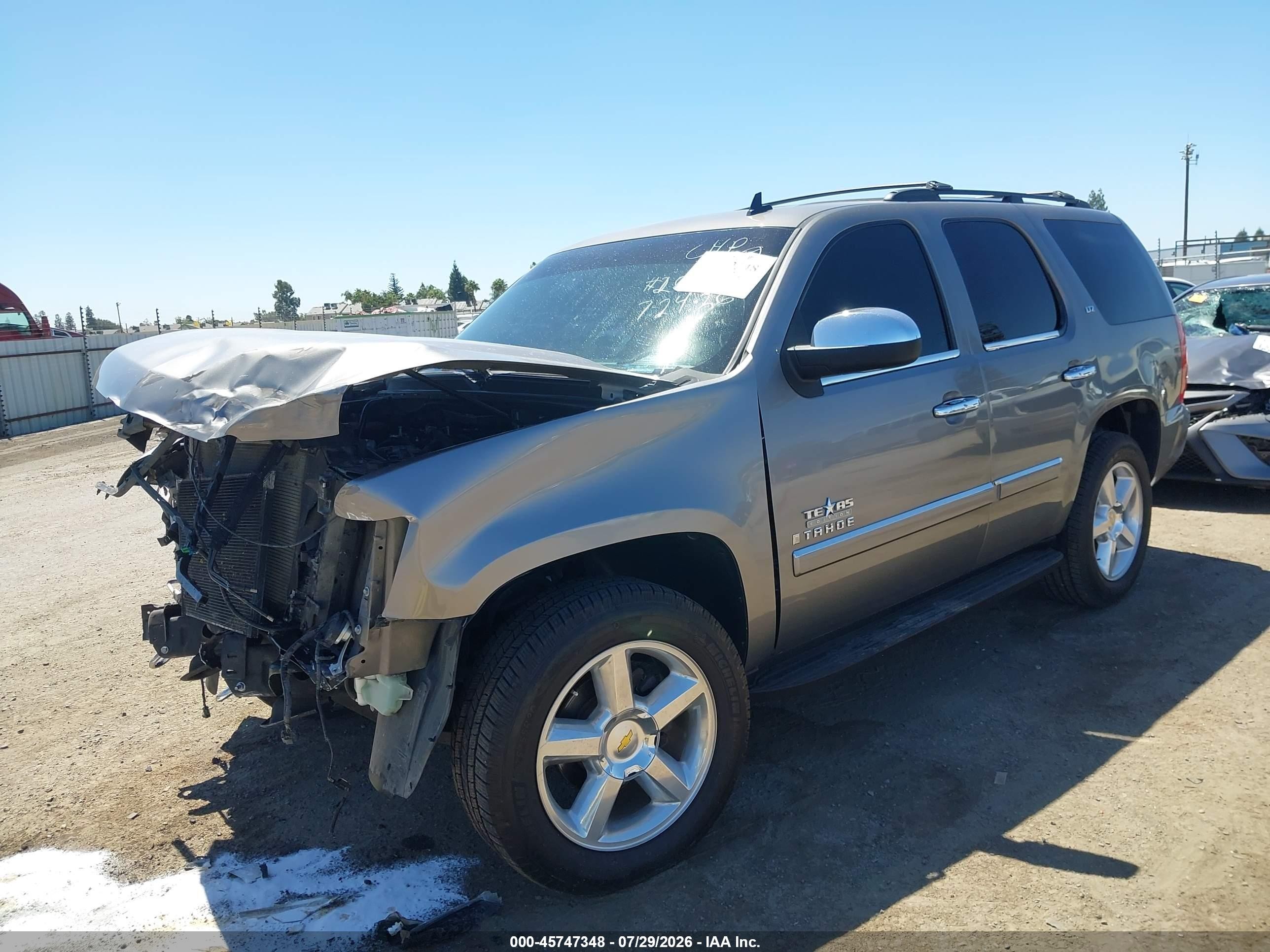 2007 Chevrolet Tahoe Ltz Champagne vin: 1GNFC13077J376306