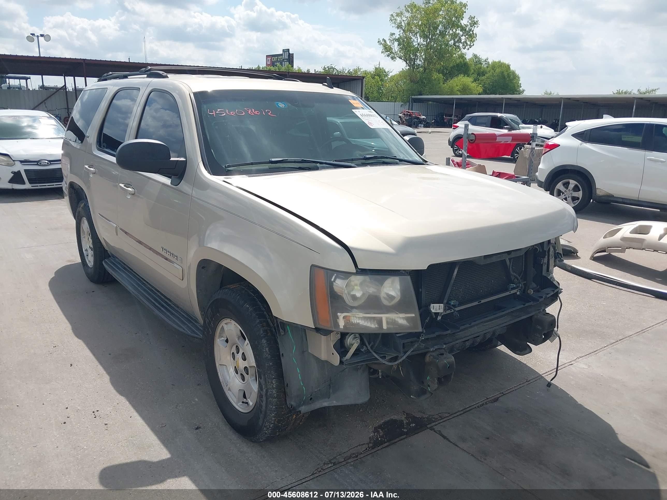 2007 Chevrolet Tahoe Ltz Золотой vin: 1GNFC13077R107787