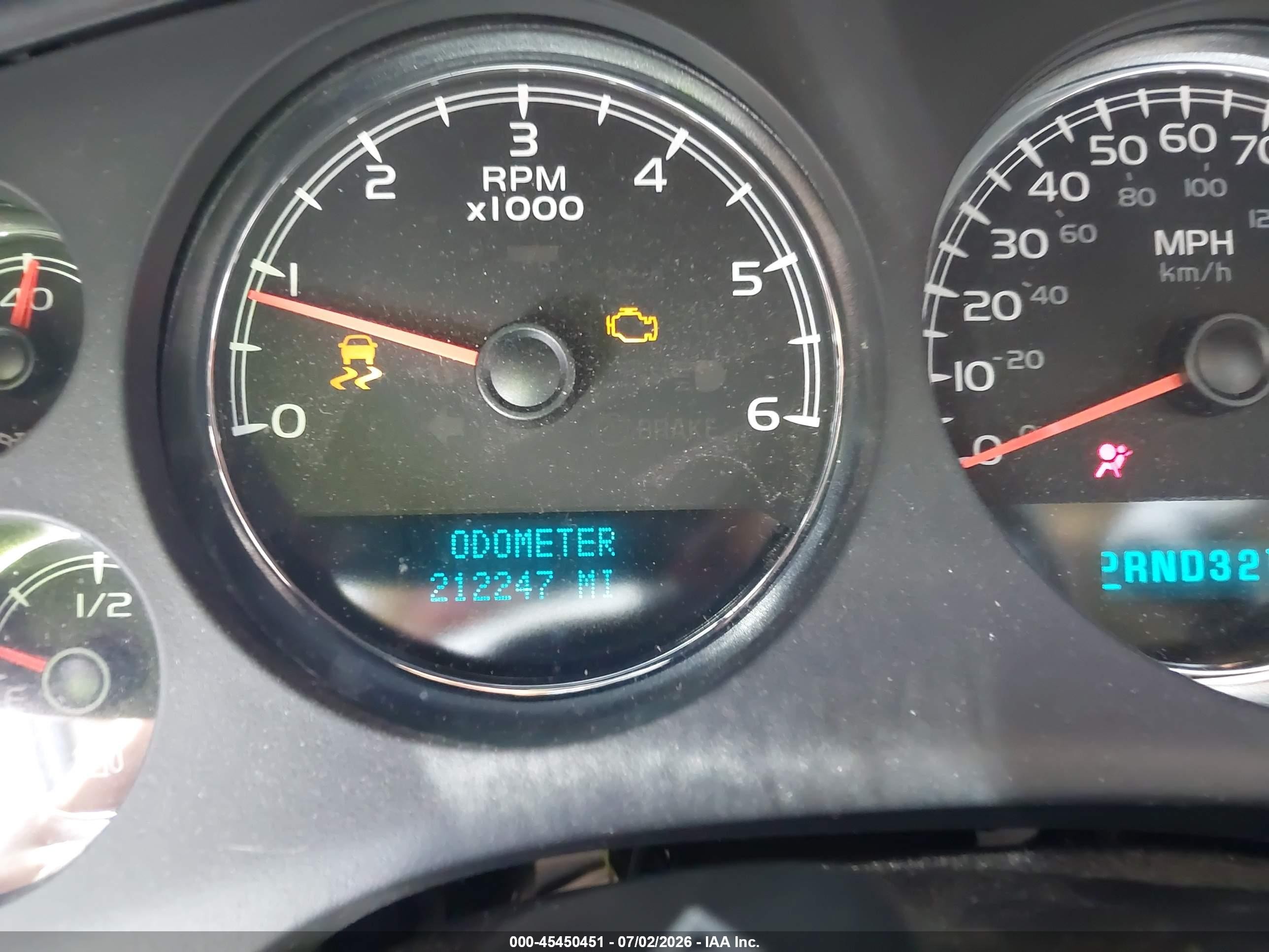 2007 Chevrolet Tahoe Ltz Коричневый vin: 1GNFC13077R288373