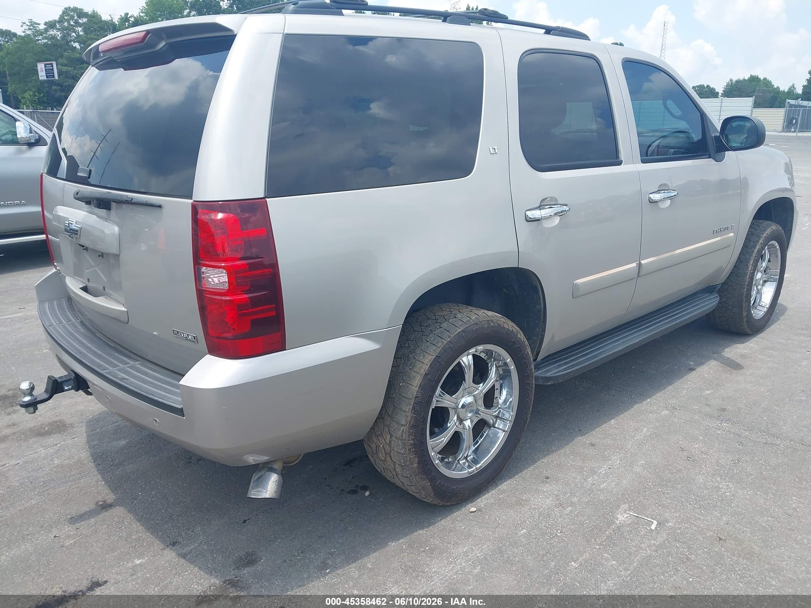 2007 Chevrolet Tahoe Lt Beige vin: 1GNFC13077R376159
