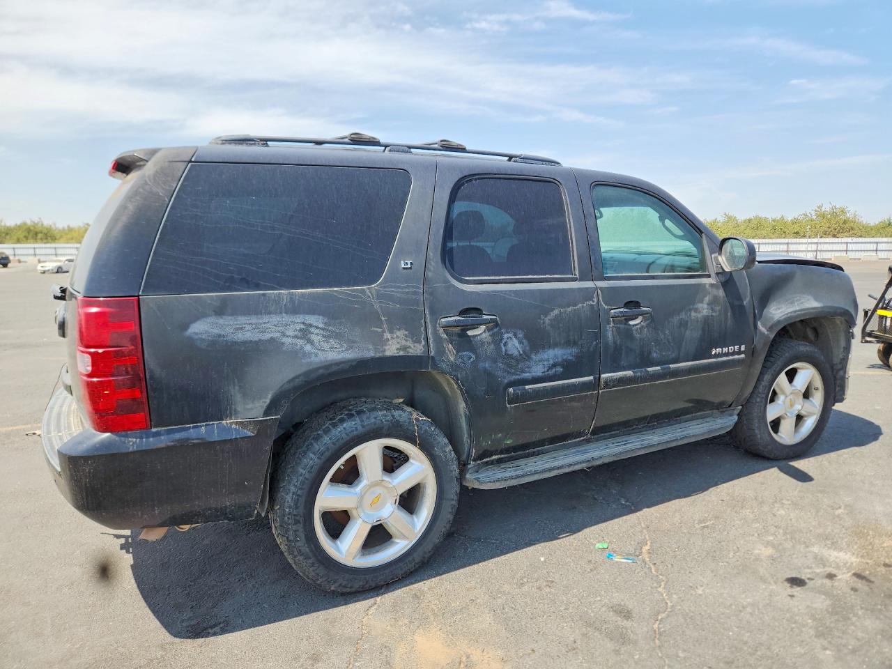 2007 Chevrolet Tahoe C1500 Black vin: 1GNFC13077R382477