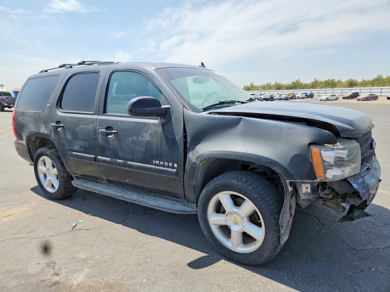 2007 Chevrolet Tahoe C1500 Black vin: 1GNFC13077R382477