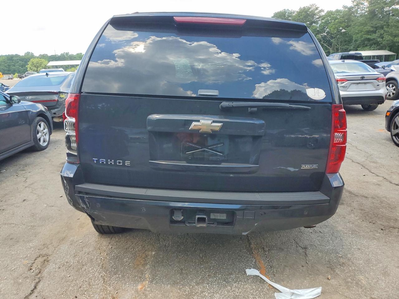 2008 Chevrolet Tahoe C1500 Black vin: 1GNFC13078R168378