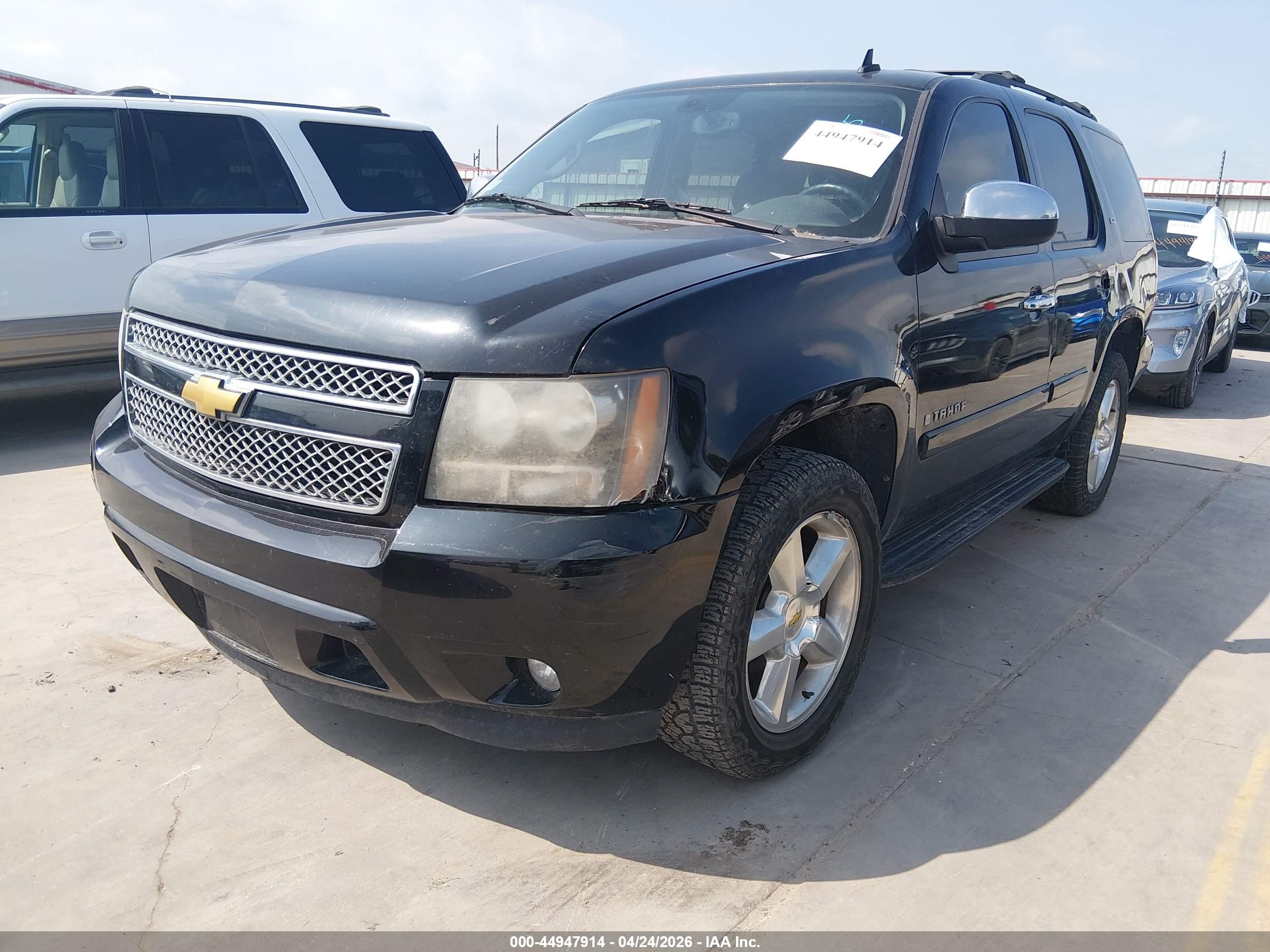 2008 Chevrolet Tahoe Ltz Черный vin: 1GNFC13078R219345