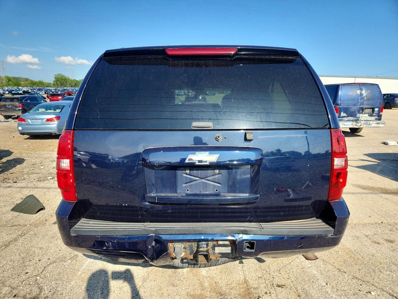 2007 Chevrolet Tahoe C1500 Blue vin: 1GNFC13087J202986
