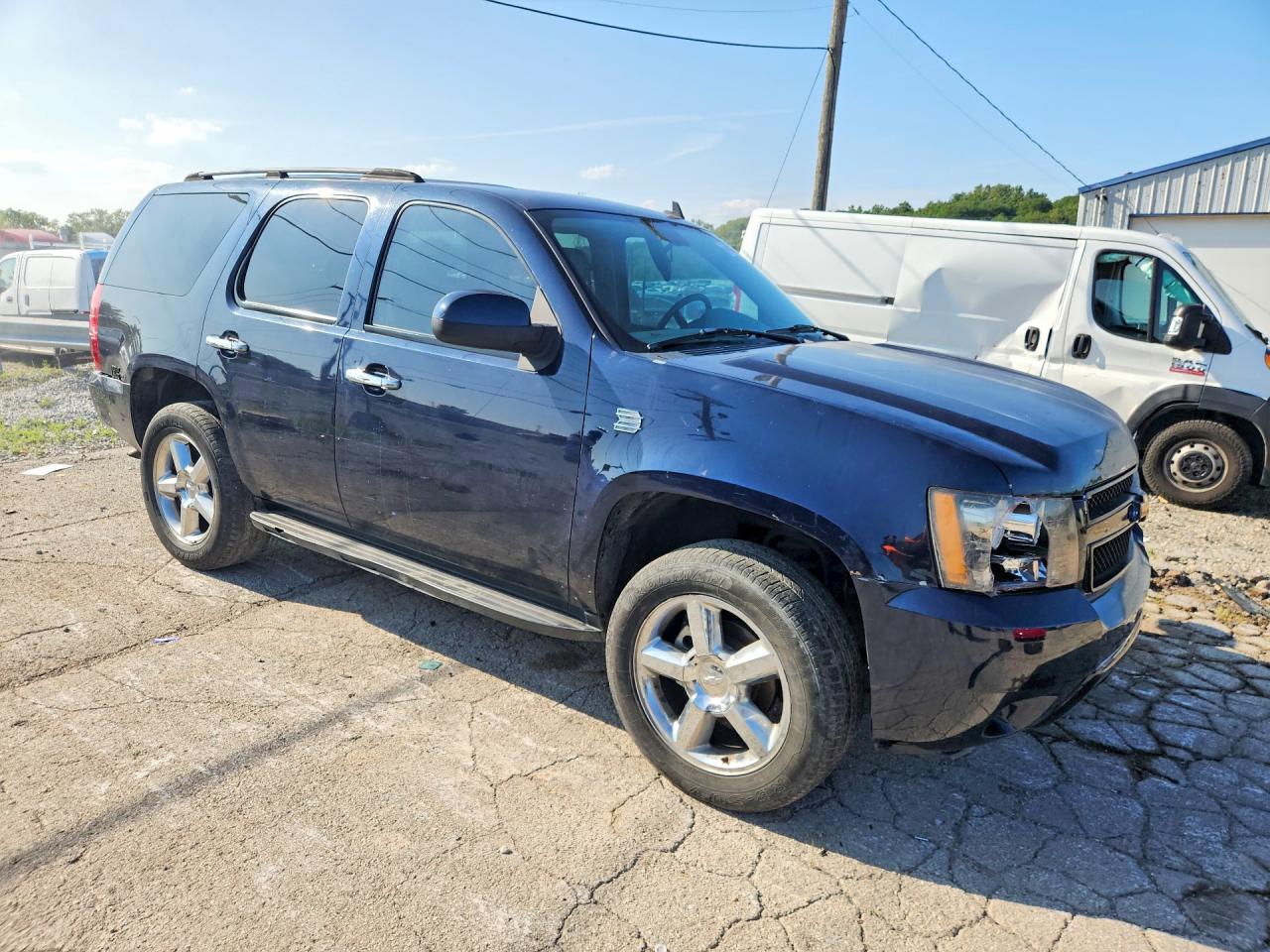 2007 Chevrolet Tahoe C1500 Blue vin: 1GNFC13087J202986