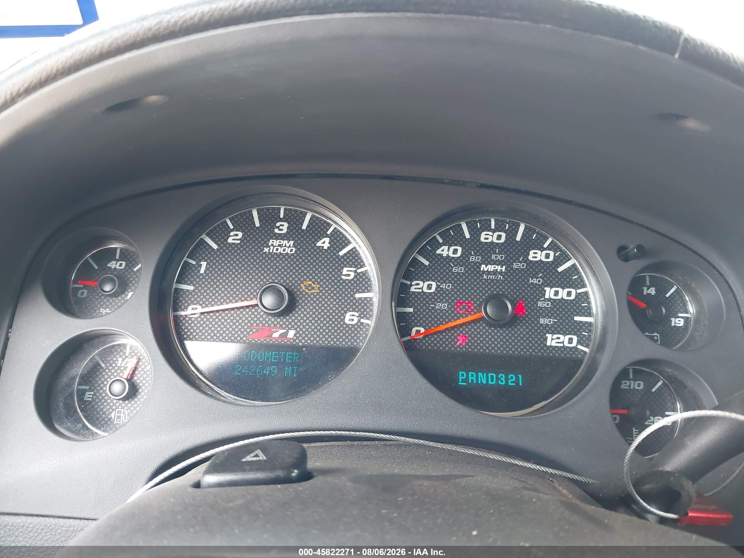 2008 Chevrolet Tahoe Lt Black vin: 1GNFC13088R189675